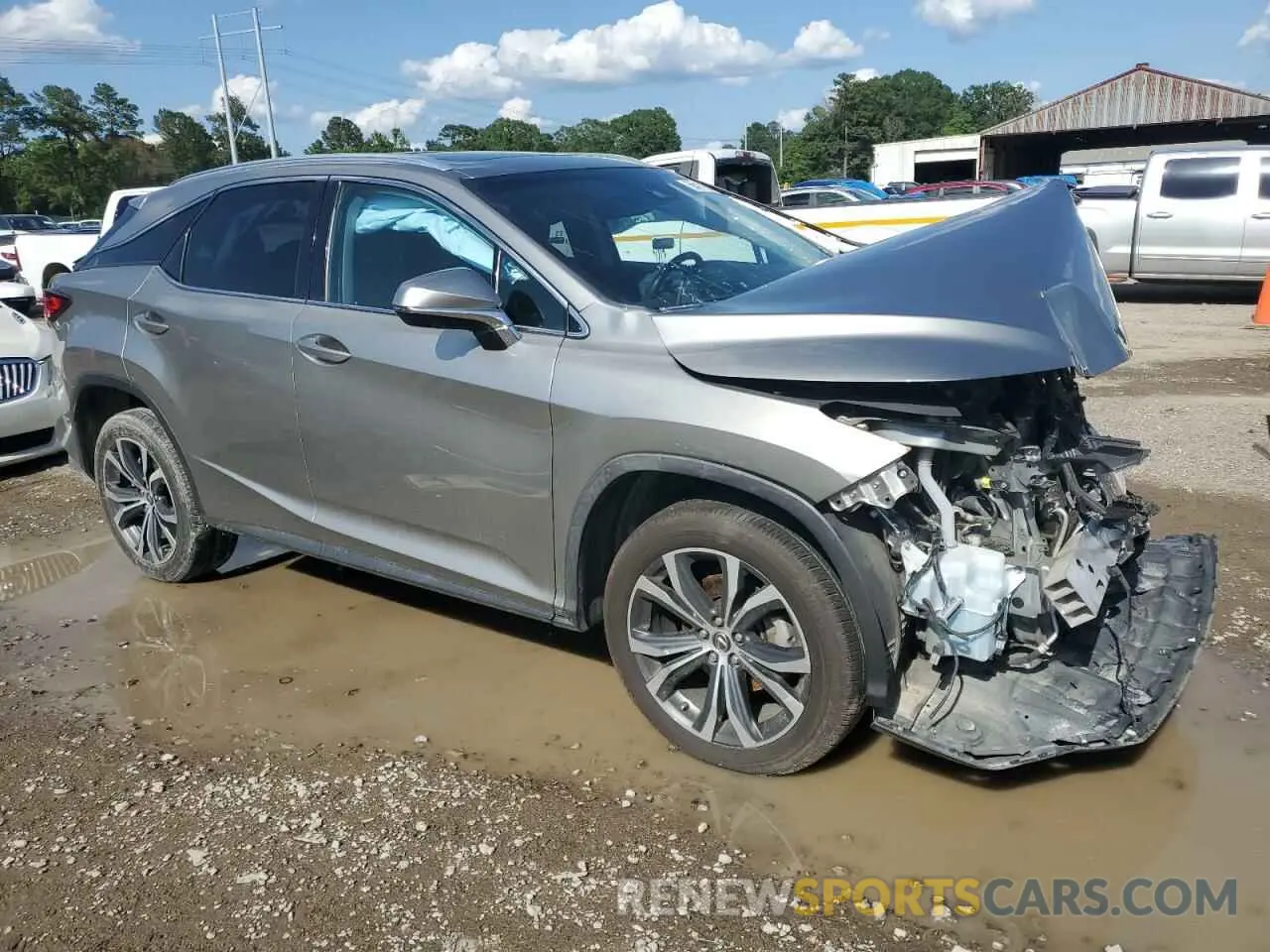 4 Photograph of a damaged car 2T2ZZMCA1KC131810 LEXUS RX350 2019