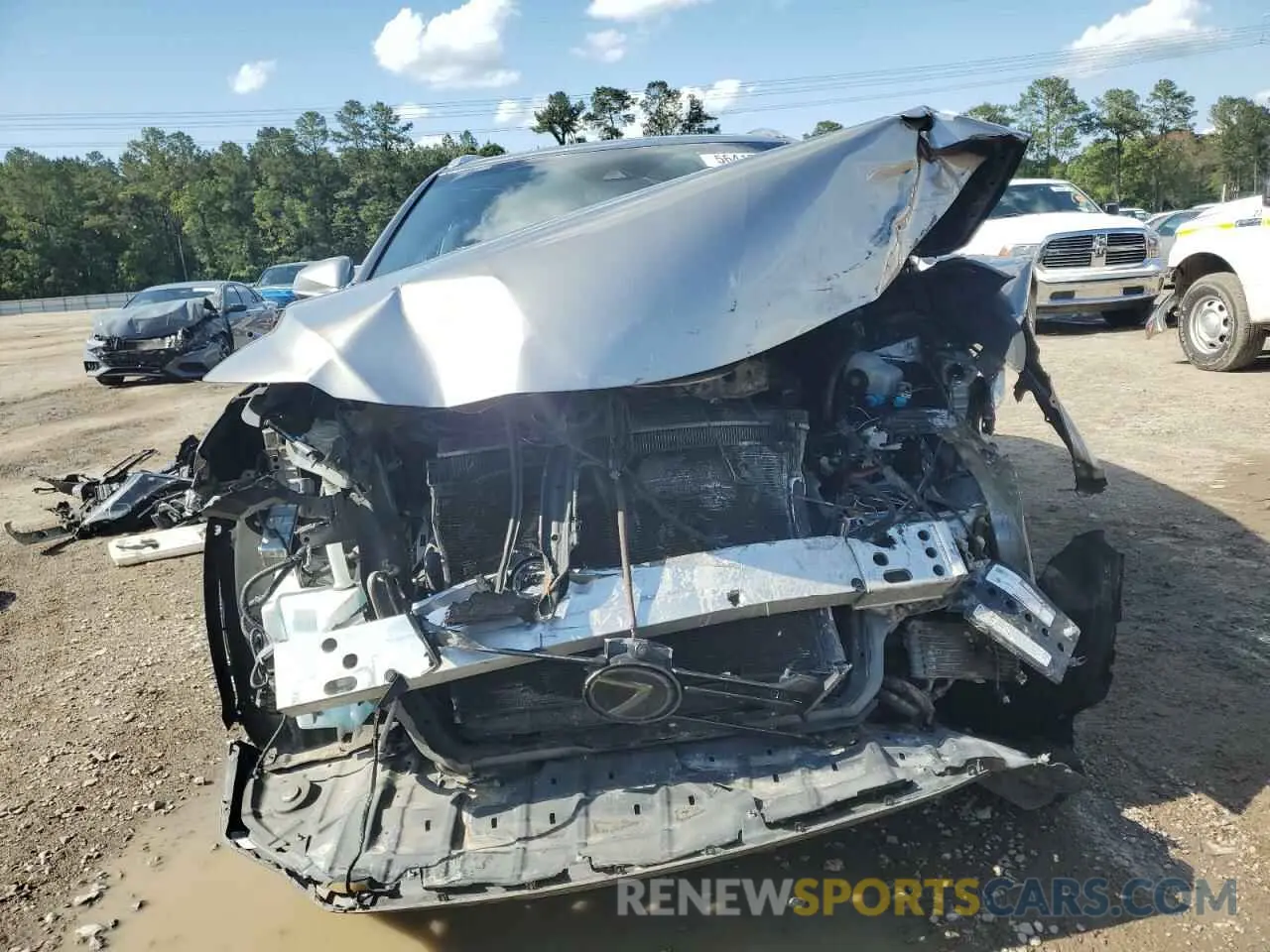5 Photograph of a damaged car 2T2ZZMCA1KC131810 LEXUS RX350 2019