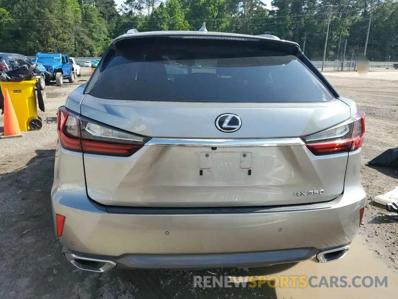 6 Photograph of a damaged car 2T2ZZMCA1KC131810 LEXUS RX350 2019