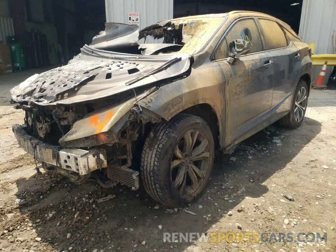 2 Photograph of a damaged car 2T2ZZMCA1KC133069 LEXUS RX350 2019