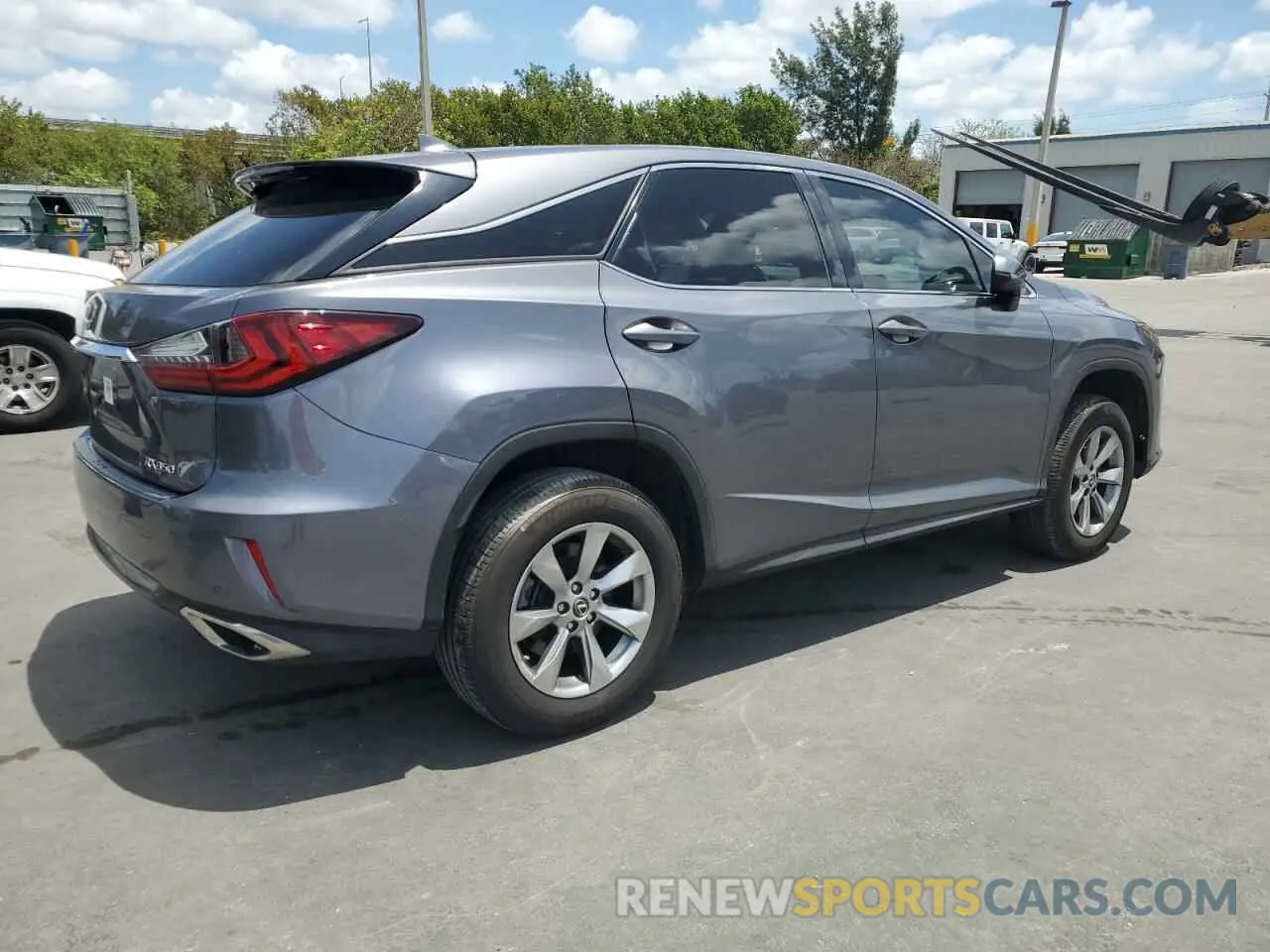 3 Photograph of a damaged car 2T2ZZMCA1KC134965 LEXUS RX350 2019