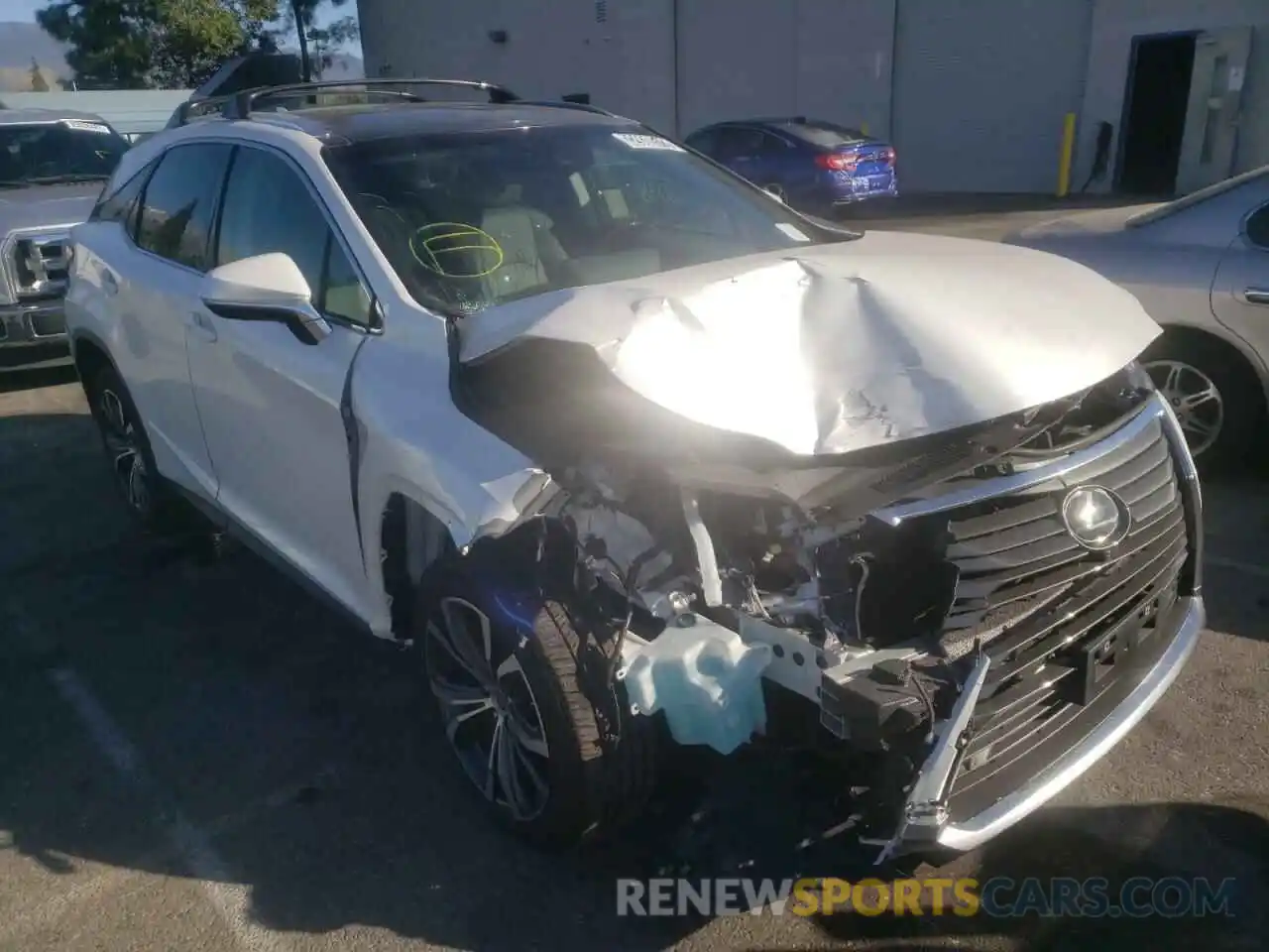 1 Photograph of a damaged car 2T2ZZMCA1KC135596 LEXUS RX350 2019