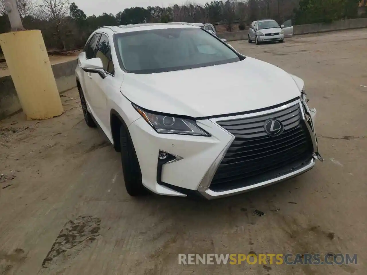 1 Photograph of a damaged car 2T2ZZMCA1KC139065 LEXUS RX350 2019