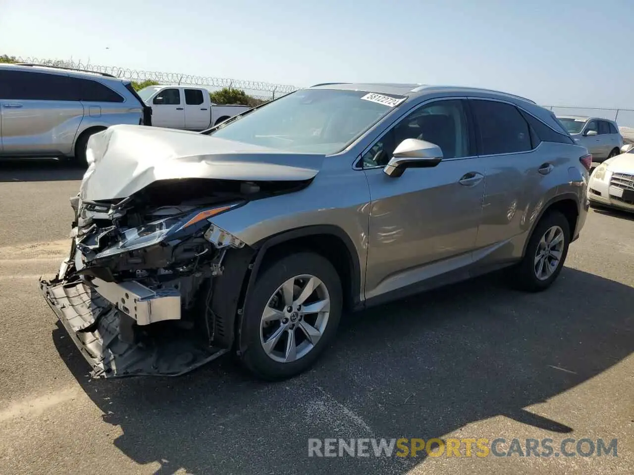 1 Photograph of a damaged car 2T2ZZMCA1KC139583 LEXUS RX350 2019