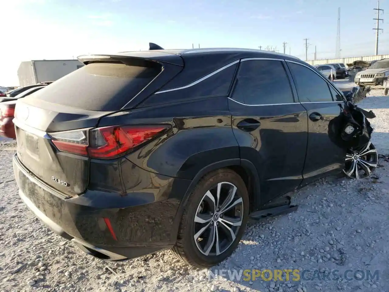 4 Photograph of a damaged car 2T2ZZMCA2KC118113 LEXUS RX350 2019