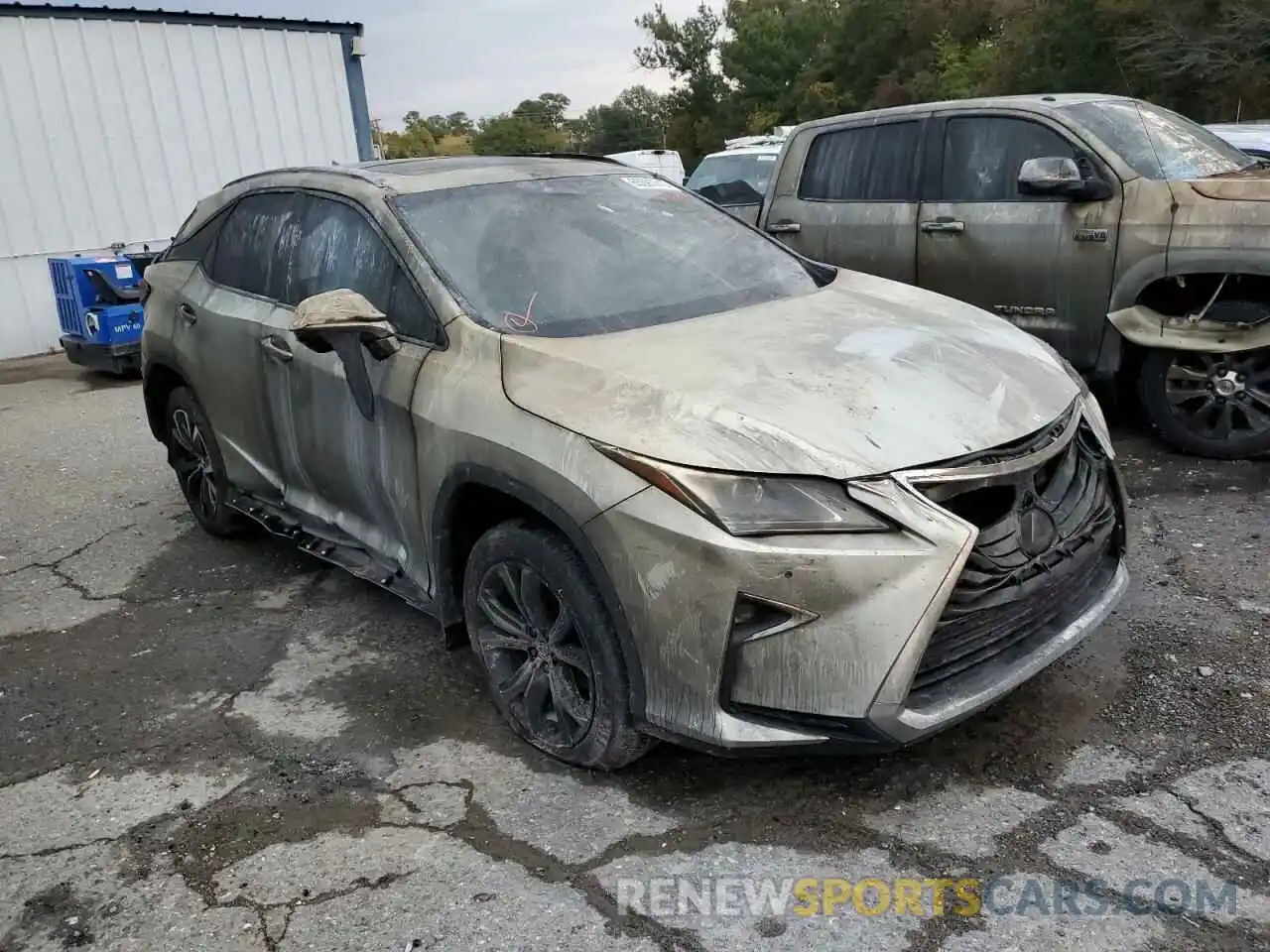 1 Photograph of a damaged car 2T2ZZMCA2KC119407 LEXUS RX350 2019