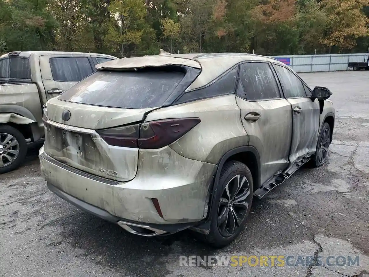 4 Photograph of a damaged car 2T2ZZMCA2KC119407 LEXUS RX350 2019