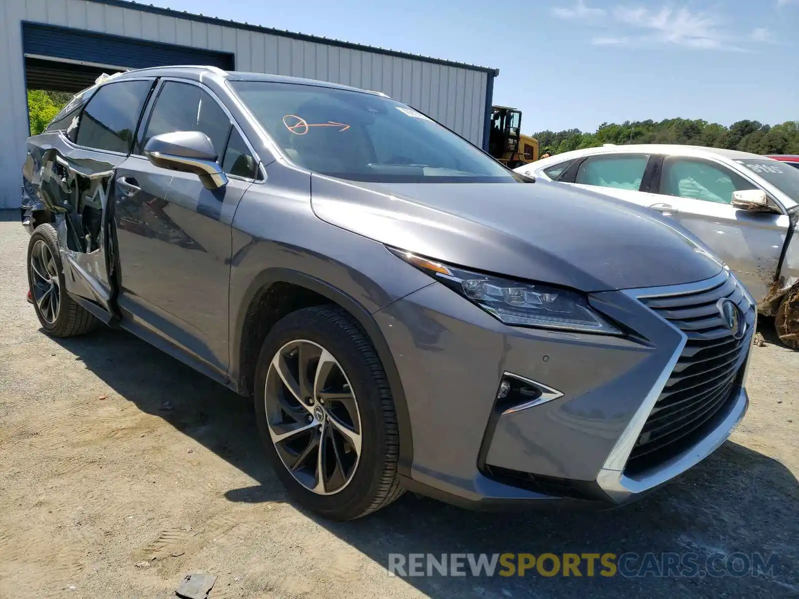 1 Photograph of a damaged car 2T2ZZMCA2KC122789 LEXUS RX350 2019