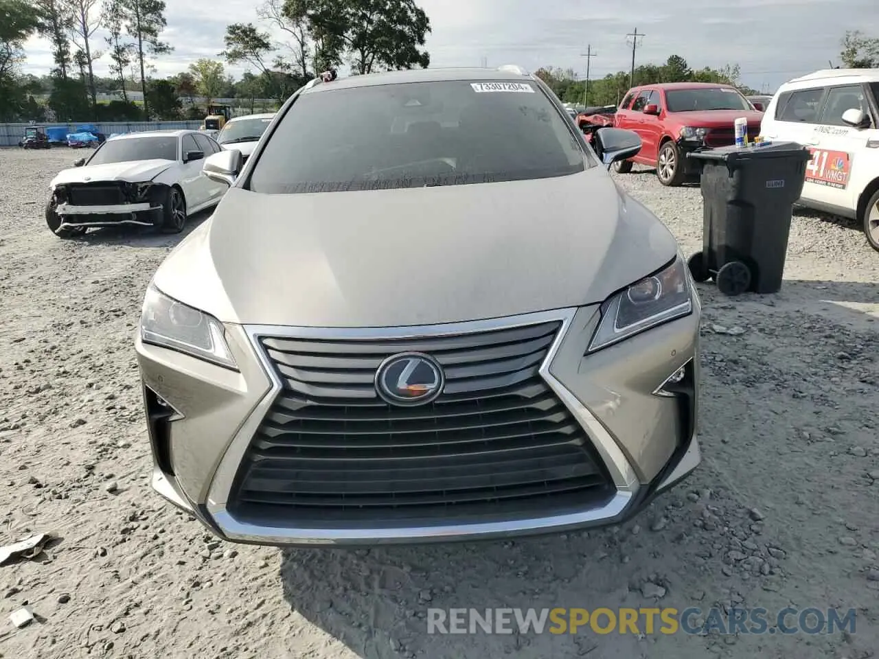 5 Photograph of a damaged car 2T2ZZMCA2KC129774 LEXUS RX350 2019