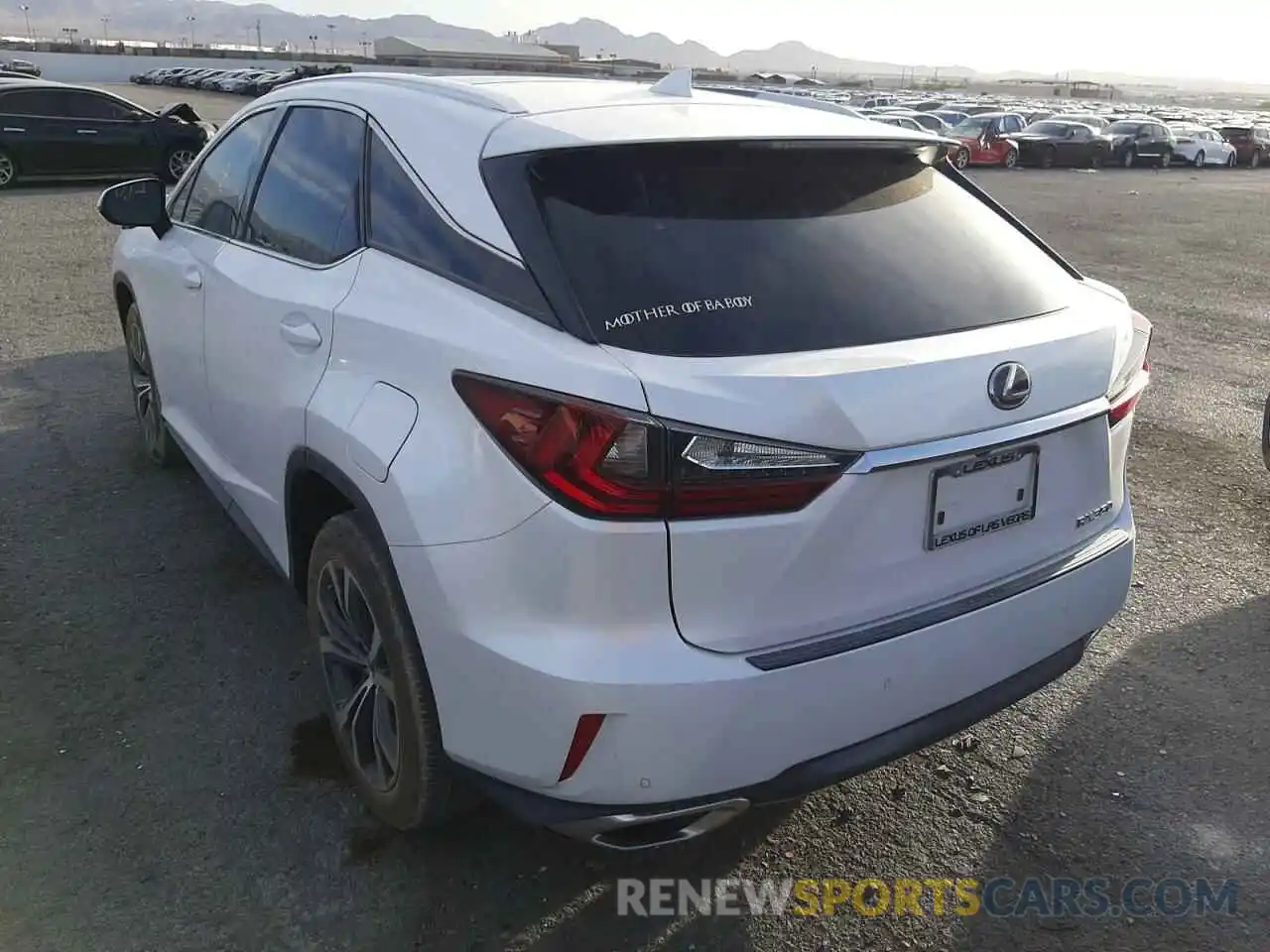 3 Photograph of a damaged car 2T2ZZMCA2KC135249 LEXUS RX350 2019