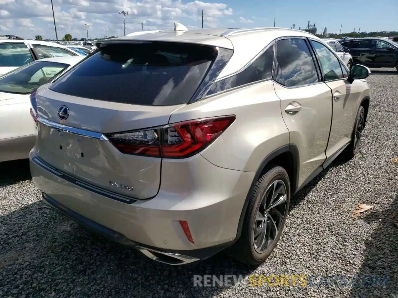 4 Photograph of a damaged car 2T2ZZMCA2KC138877 LEXUS RX350 2019