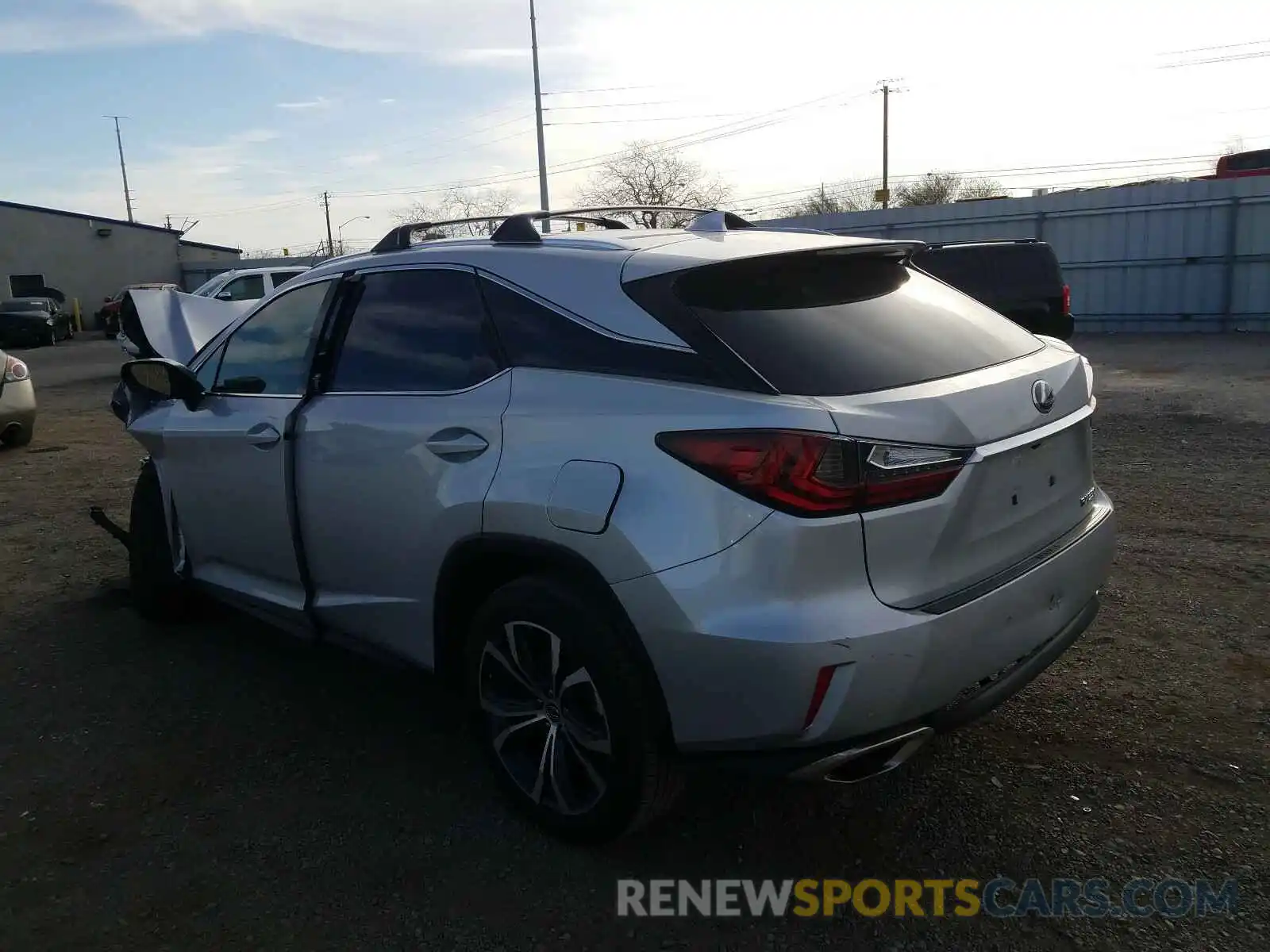 3 Photograph of a damaged car 2T2ZZMCA2KC141441 LEXUS RX350 2019