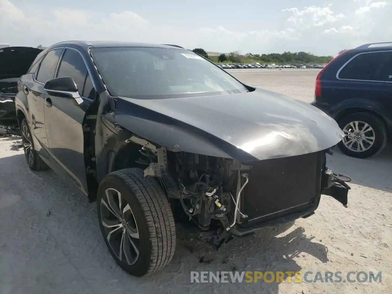 1 Photograph of a damaged car 2T2ZZMCA2KC142797 LEXUS RX350 2019