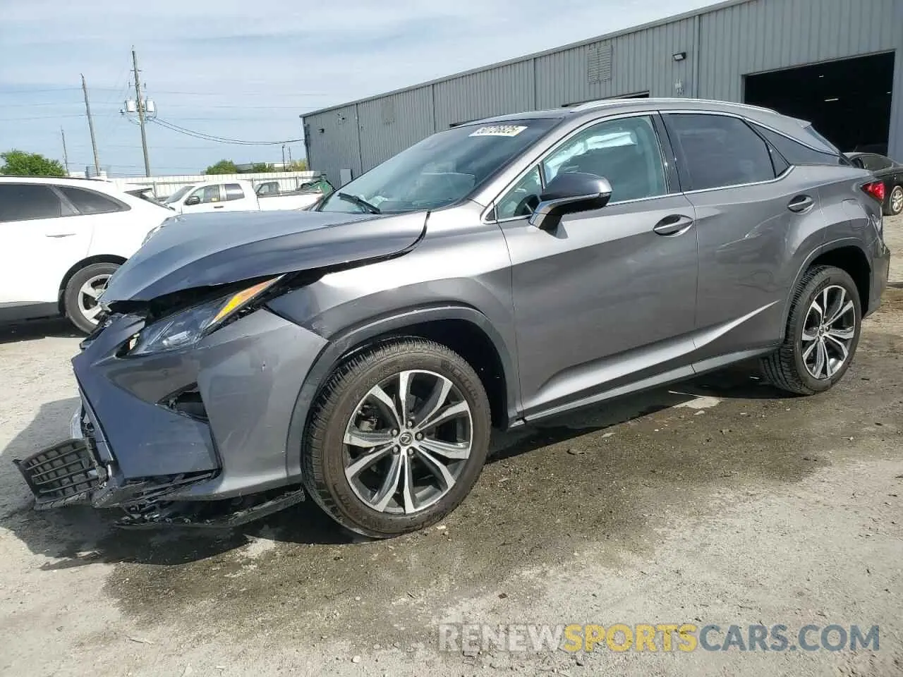 1 Photograph of a damaged car 2T2ZZMCA2KC148812 LEXUS RX350 2019