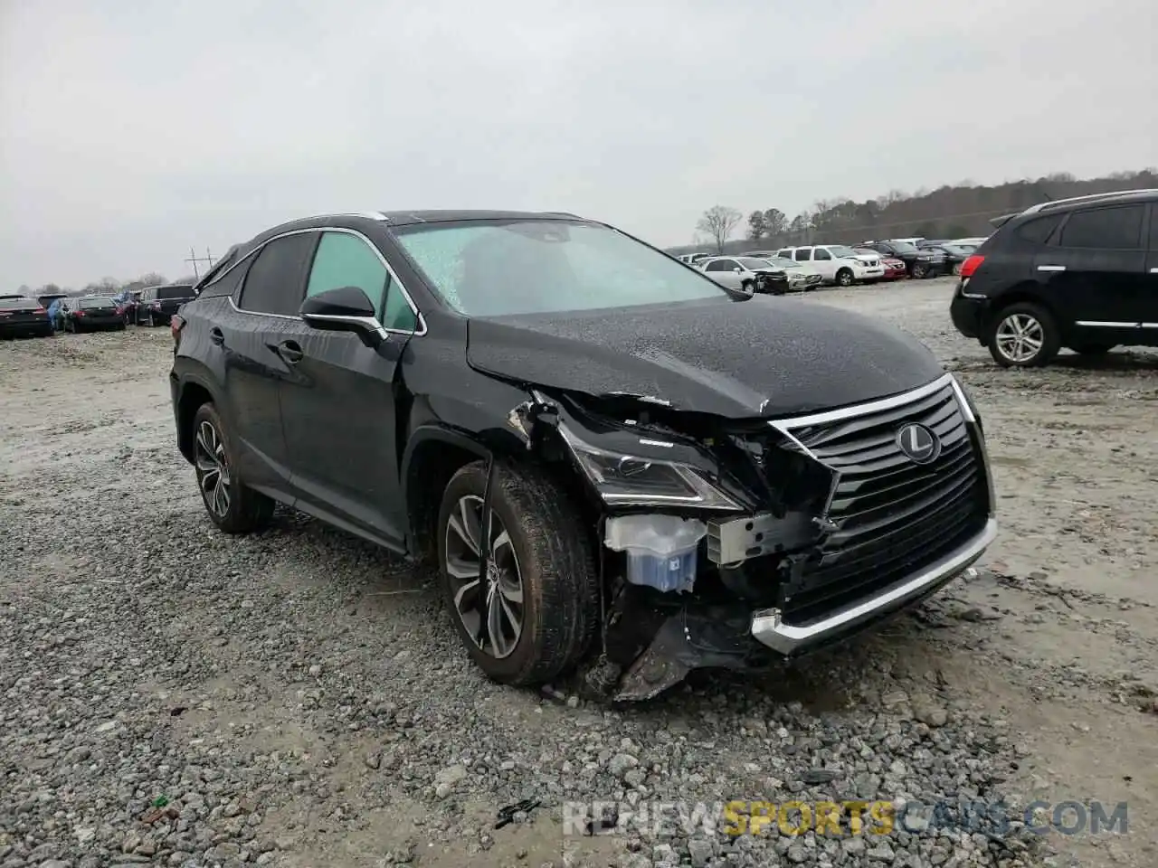 1 Photograph of a damaged car 2T2ZZMCA2KC150303 LEXUS RX350 2019