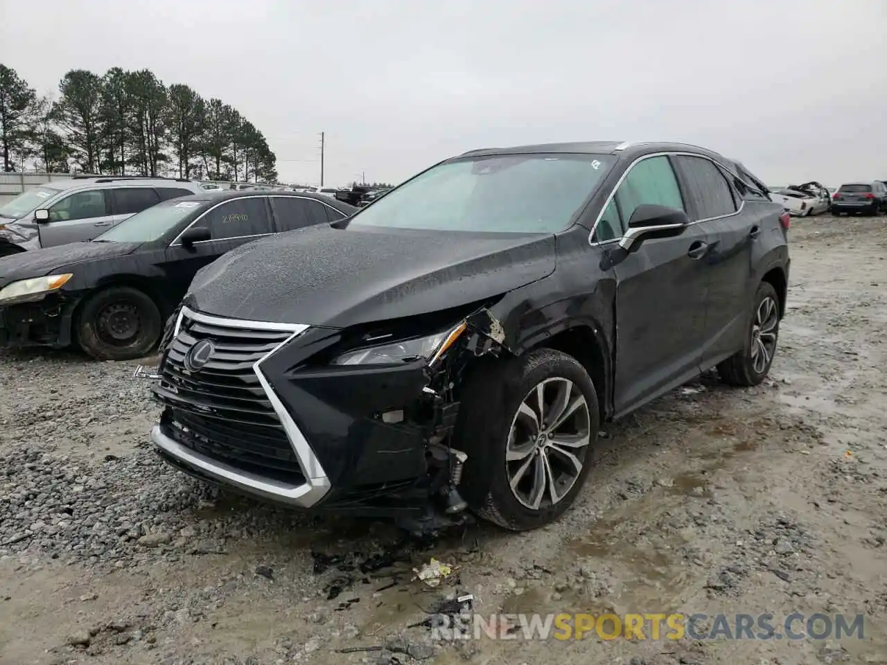 2 Photograph of a damaged car 2T2ZZMCA2KC150303 LEXUS RX350 2019