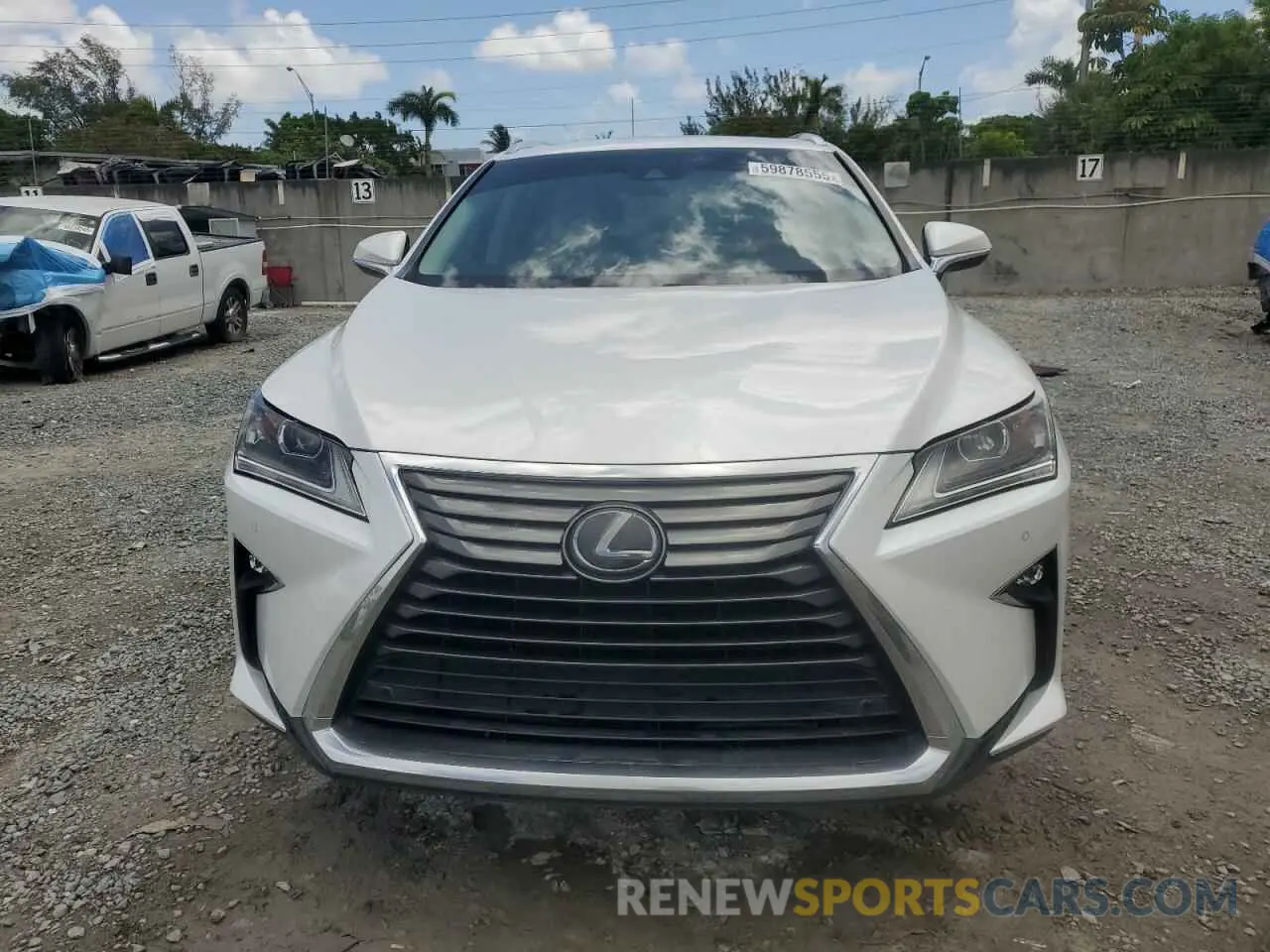 5 Photograph of a damaged car 2T2ZZMCA2KC150558 LEXUS RX350 2019