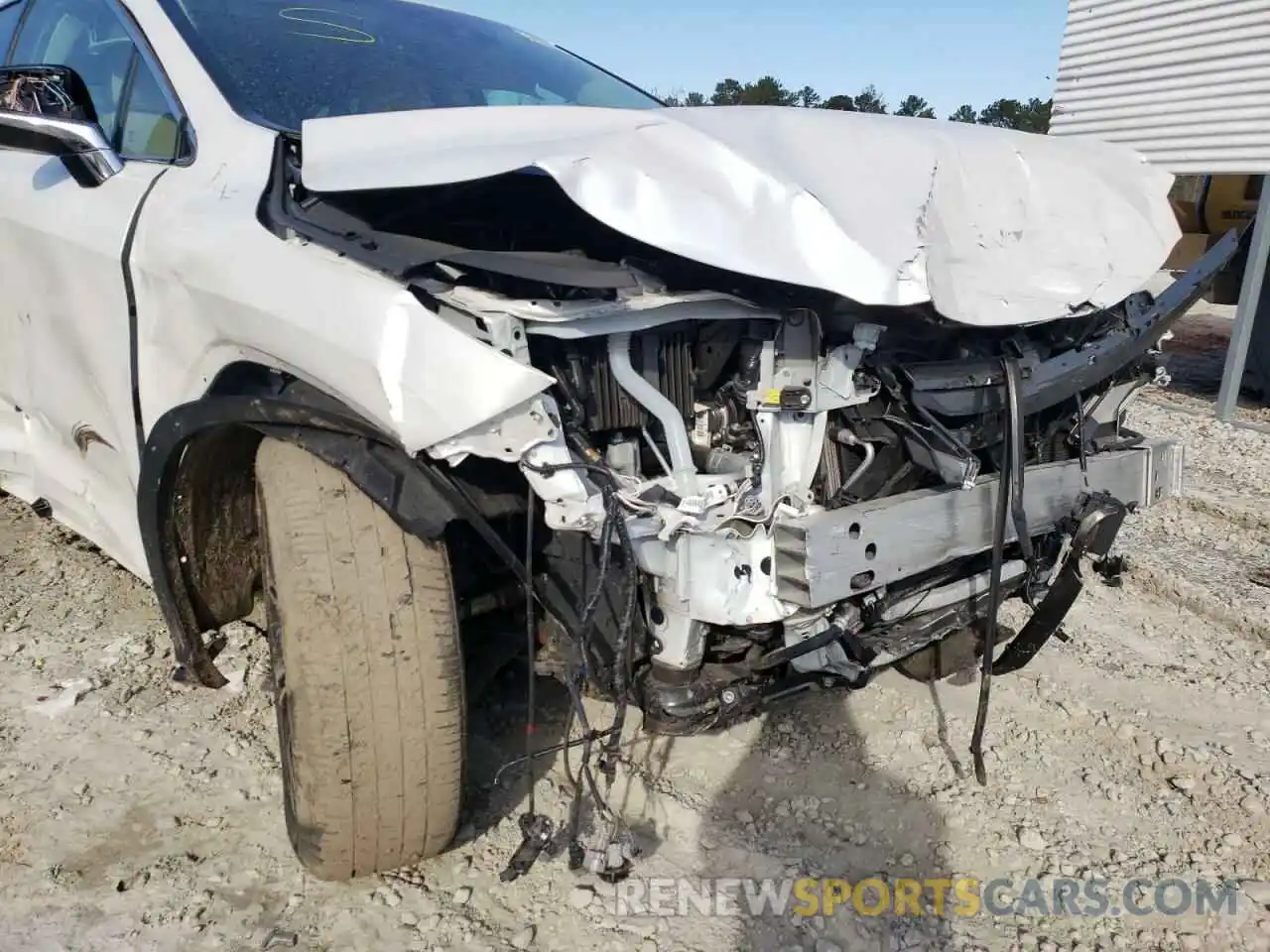 9 Photograph of a damaged car 2T2ZZMCA3KC121148 LEXUS RX350 2019