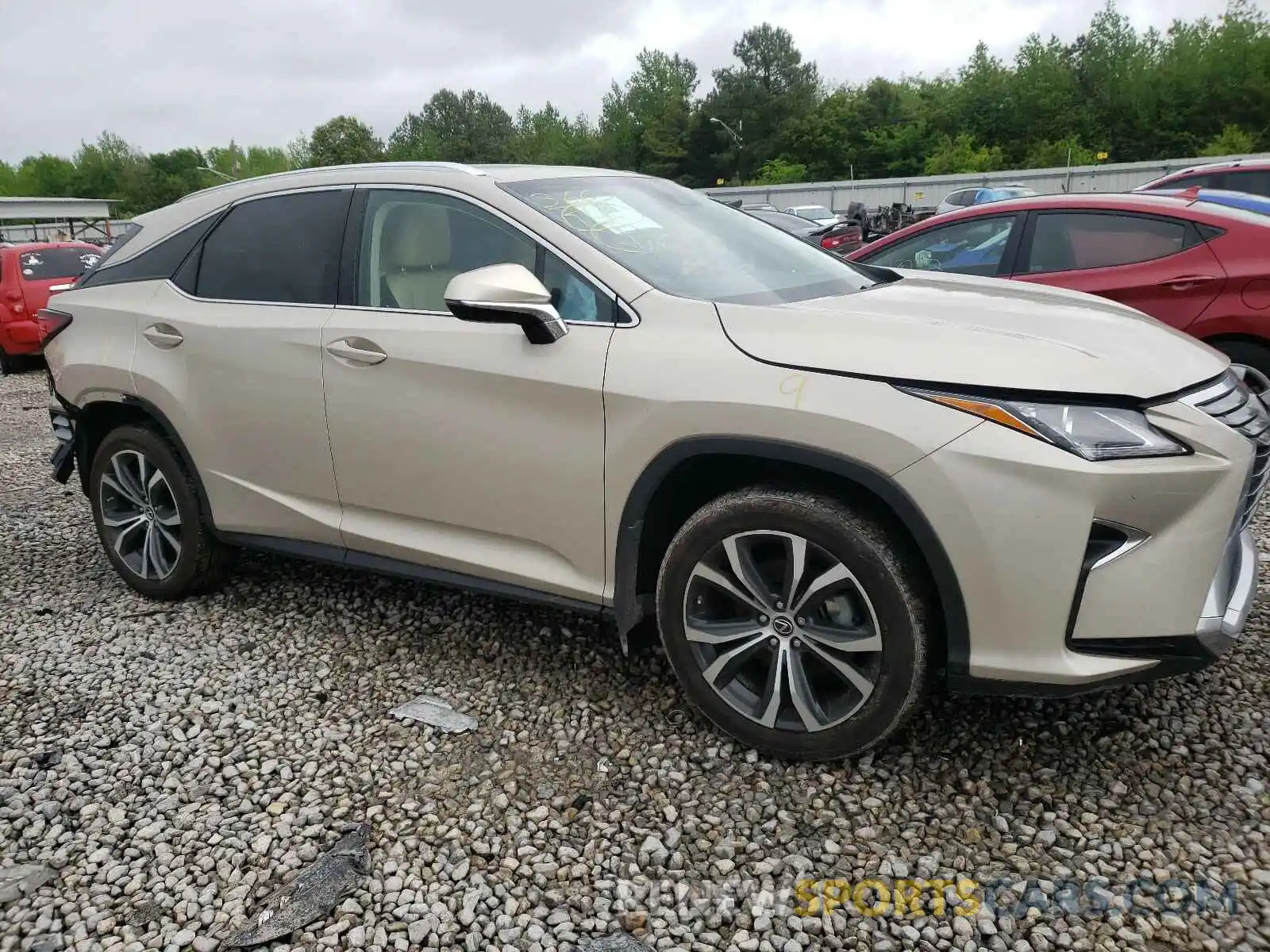 1 Photograph of a damaged car 2T2ZZMCA3KC125510 LEXUS RX350 2019