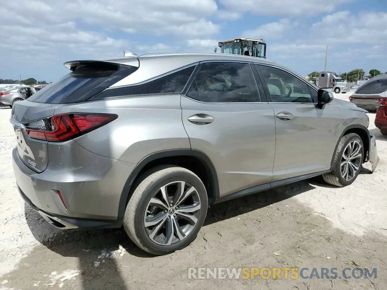 3 Photograph of a damaged car 2T2ZZMCA3KC127273 LEXUS RX350 2019