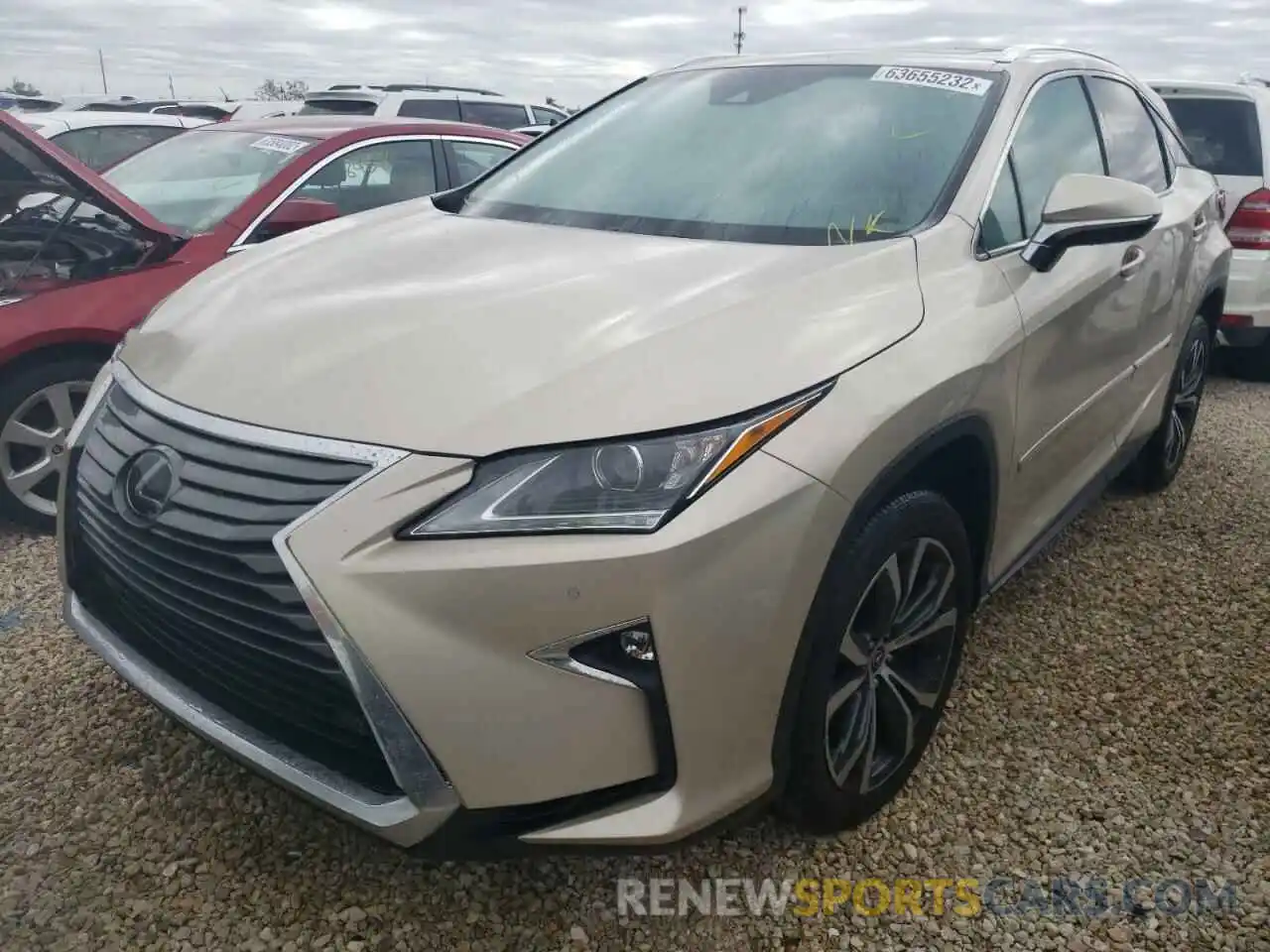 2 Photograph of a damaged car 2T2ZZMCA3KC131632 LEXUS RX350 2019