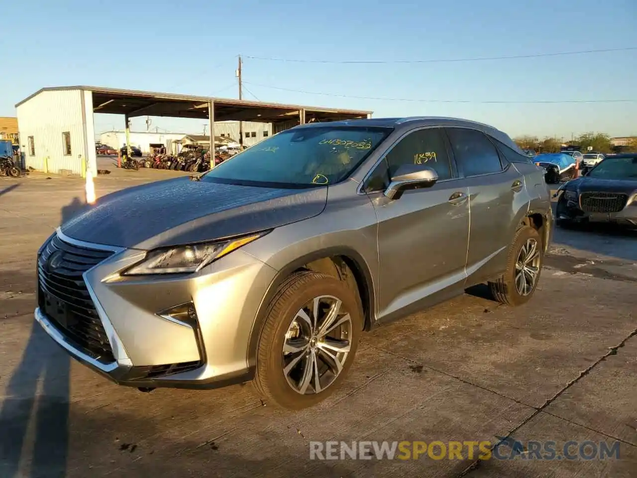 2 Photograph of a damaged car 2T2ZZMCA3KC145174 LEXUS RX350 2019