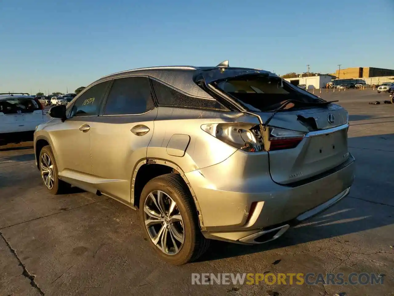 3 Photograph of a damaged car 2T2ZZMCA3KC145174 LEXUS RX350 2019