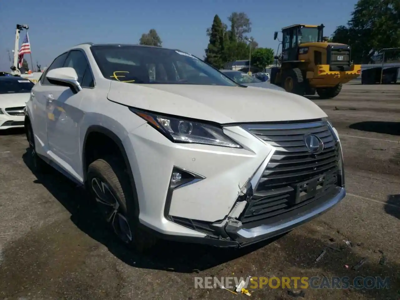 1 Photograph of a damaged car 2T2ZZMCA3KC147779 LEXUS RX350 2019