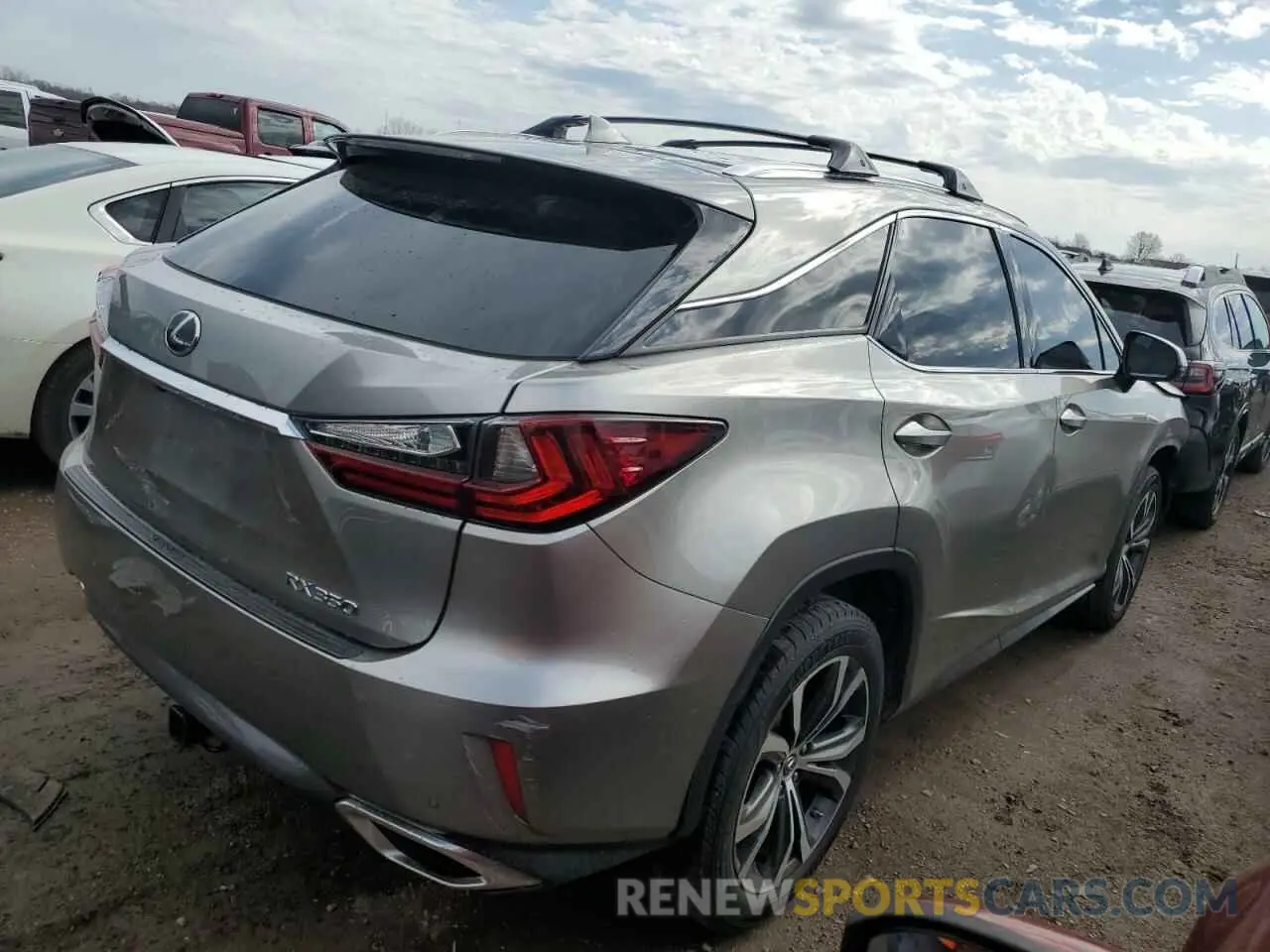 3 Photograph of a damaged car 2T2ZZMCA3KC151282 LEXUS RX350 2019