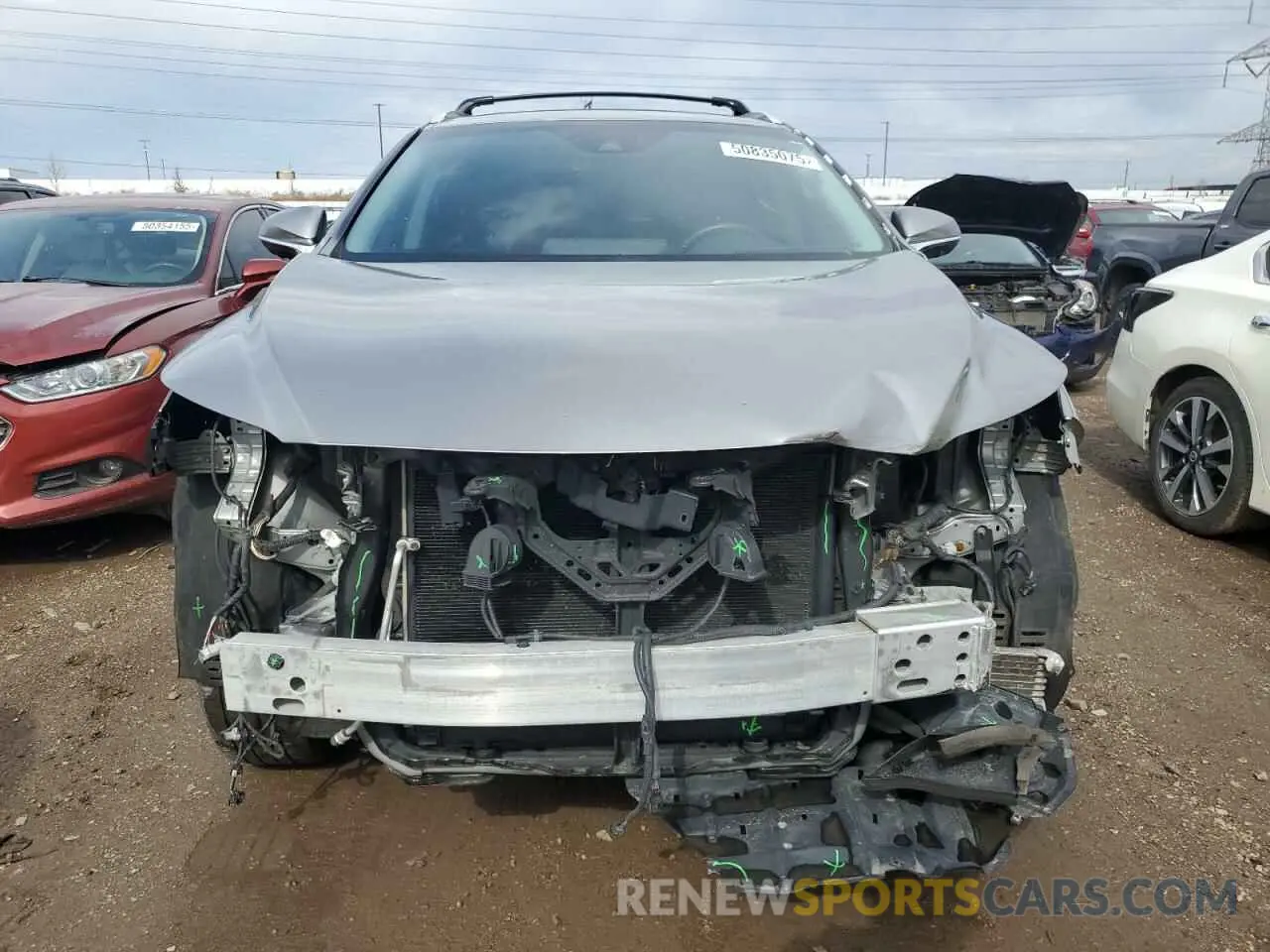 5 Photograph of a damaged car 2T2ZZMCA3KC151282 LEXUS RX350 2019