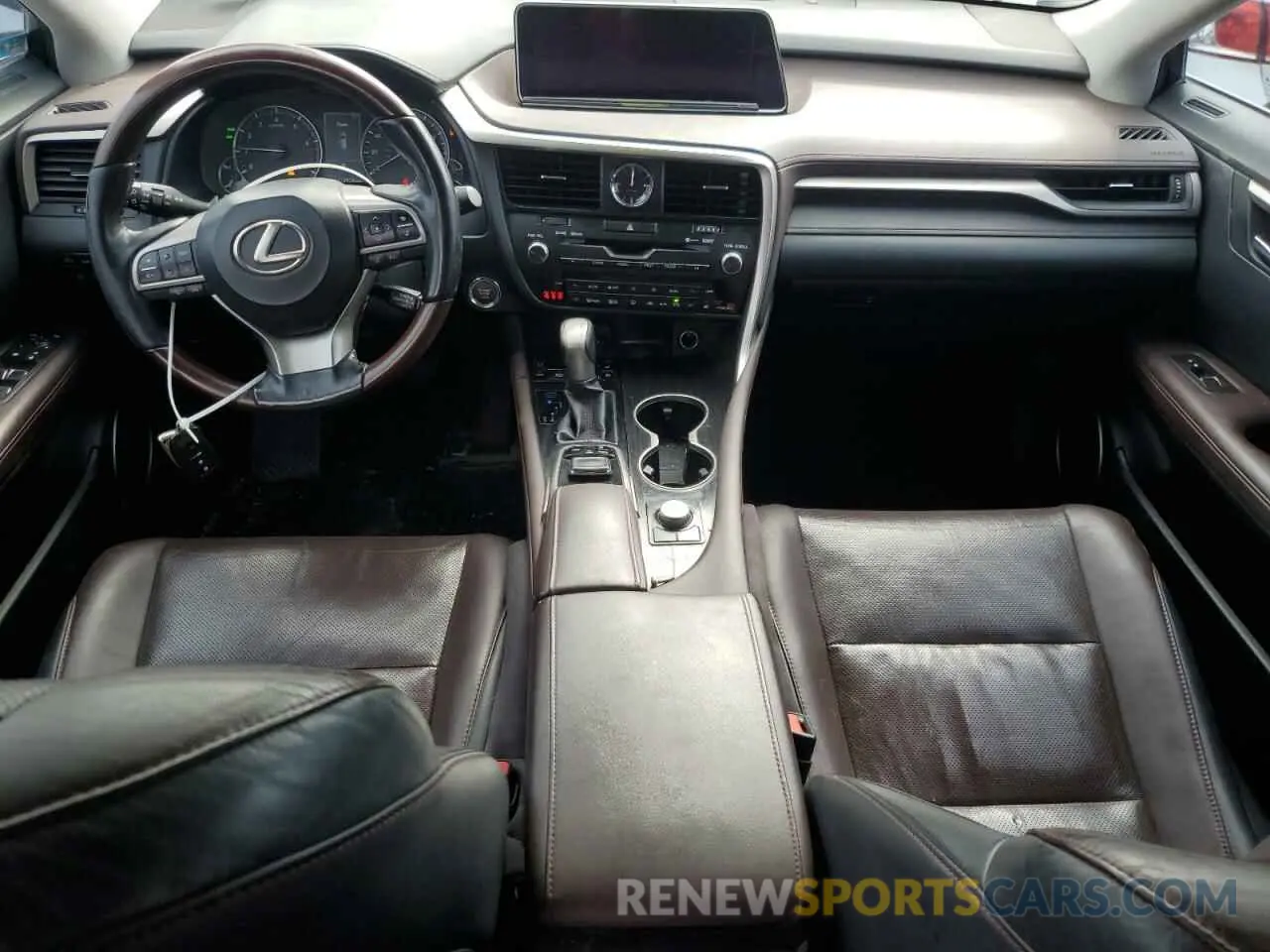 8 Photograph of a damaged car 2T2ZZMCA3KC151282 LEXUS RX350 2019