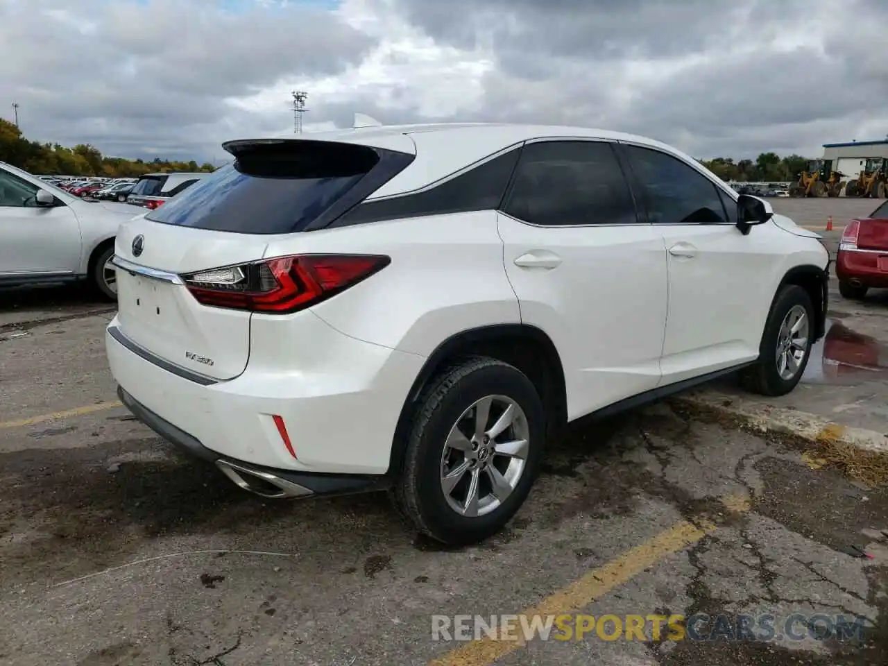 4 Photograph of a damaged car 2T2ZZMCA4KC117870 LEXUS RX350 2019