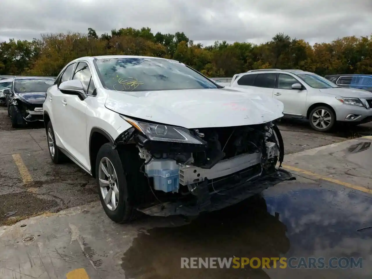 9 Photograph of a damaged car 2T2ZZMCA4KC117870 LEXUS RX350 2019