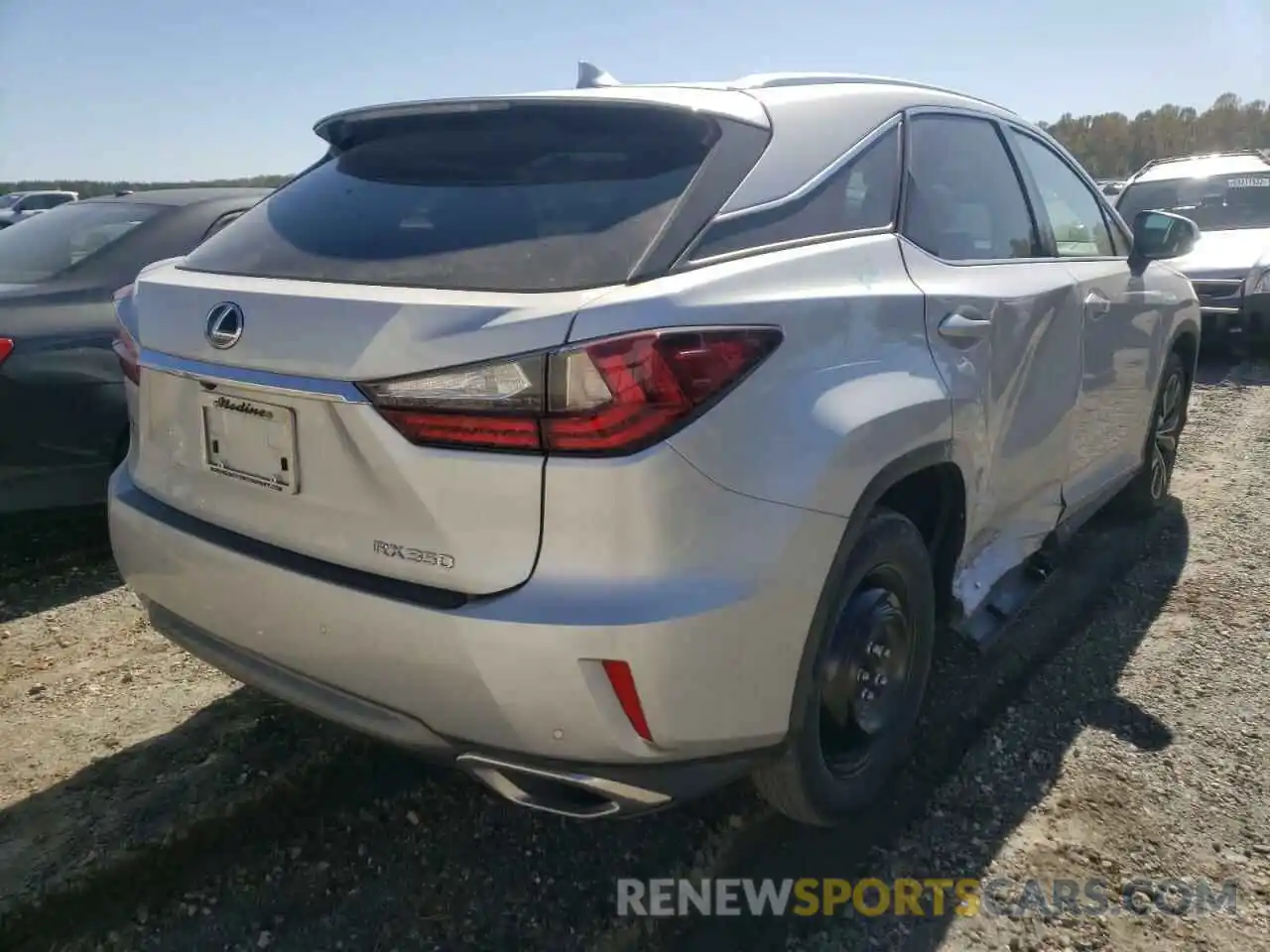 4 Photograph of a damaged car 2T2ZZMCA4KC127914 LEXUS RX350 2019