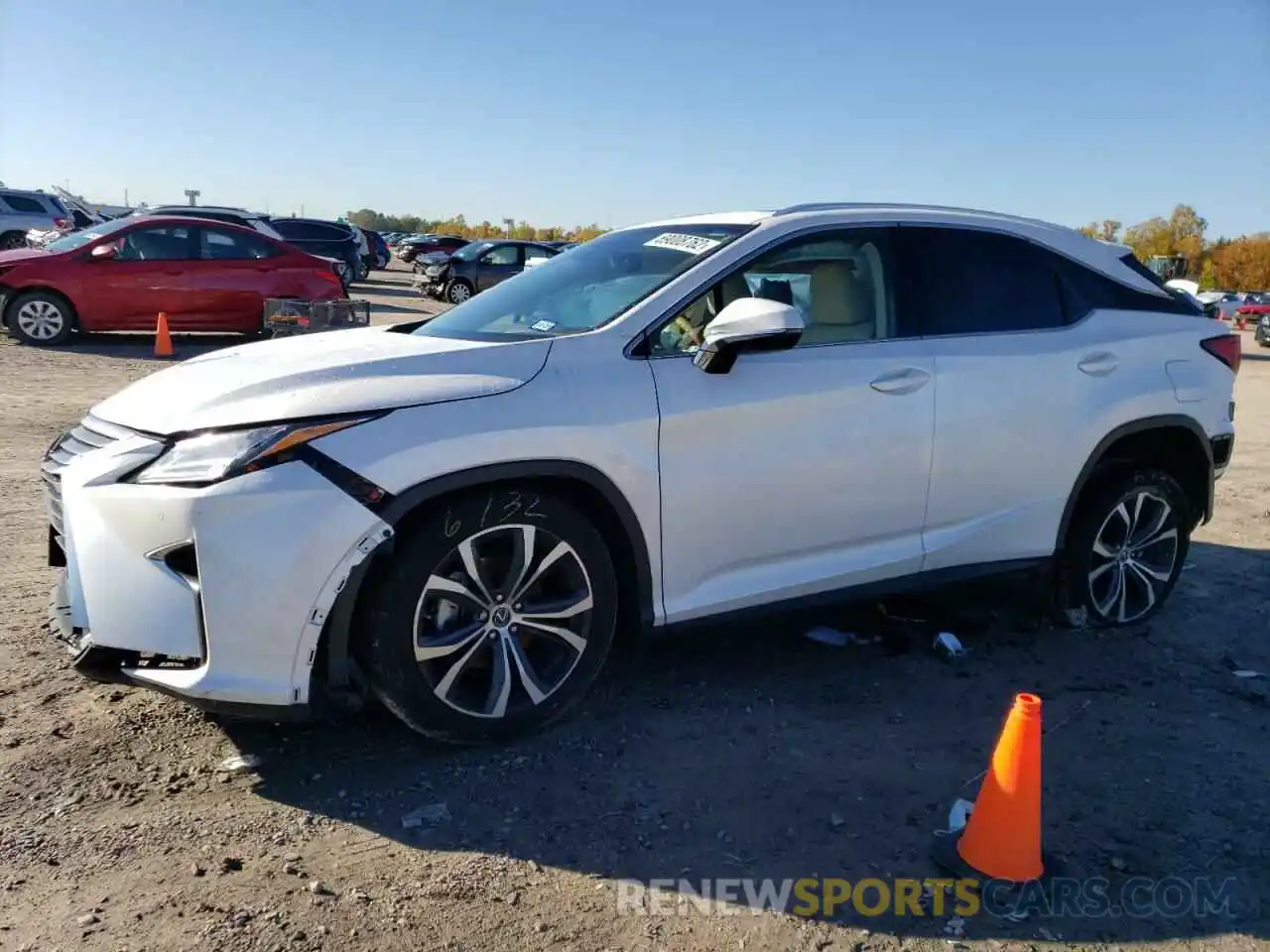 1 Photograph of a damaged car 2T2ZZMCA4KC130151 LEXUS RX350 2019