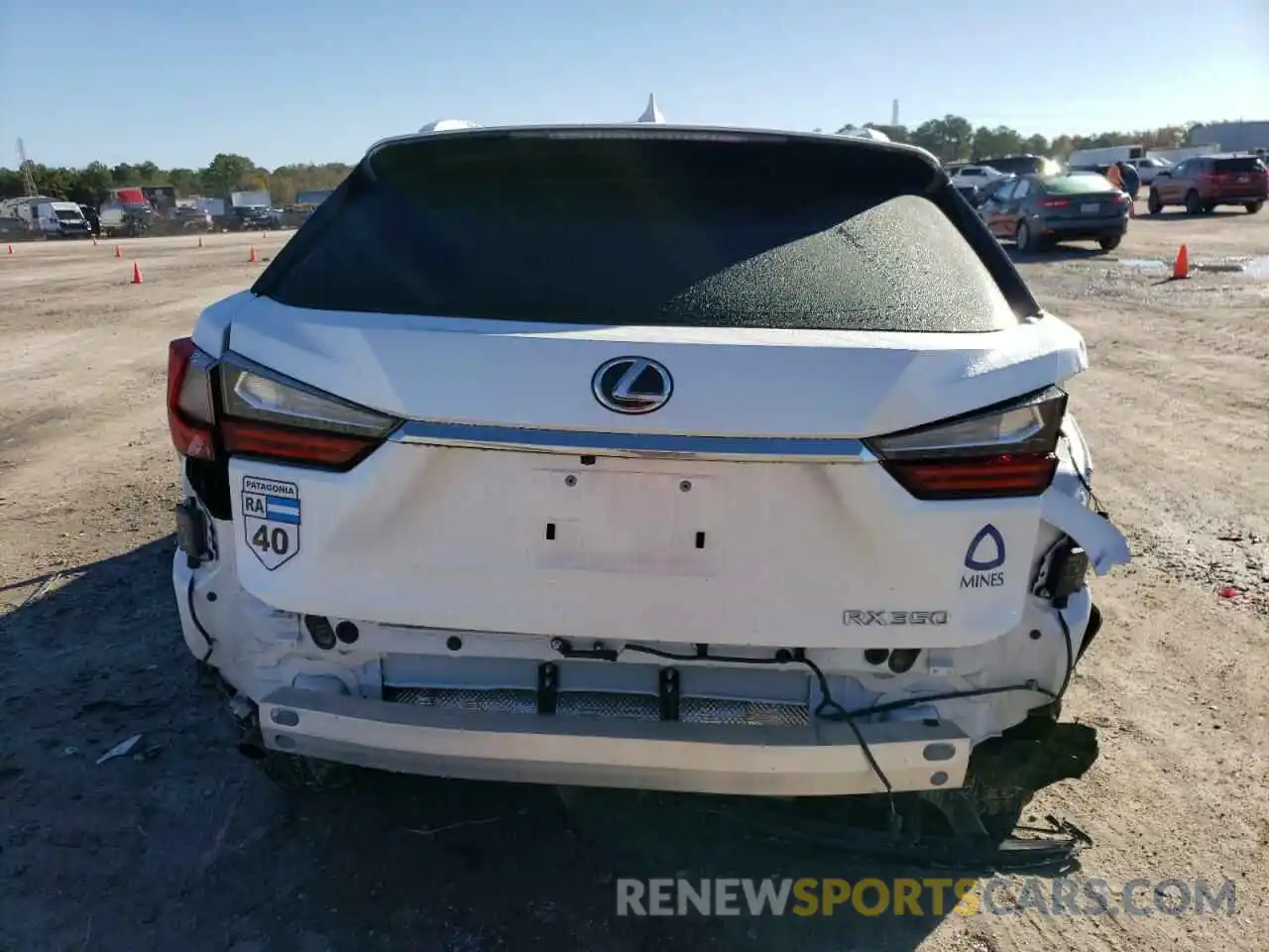 6 Photograph of a damaged car 2T2ZZMCA4KC130151 LEXUS RX350 2019