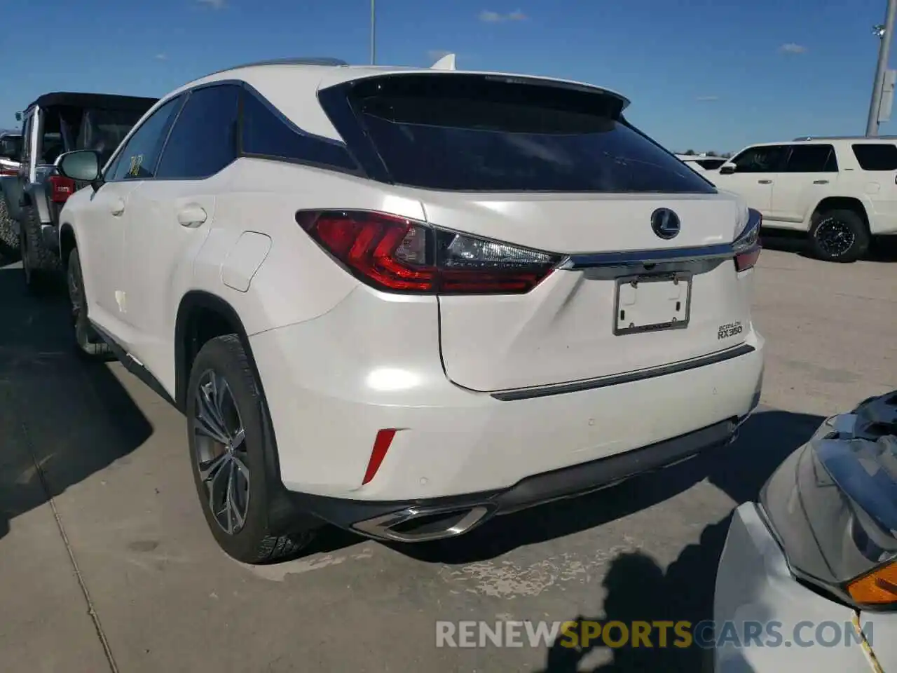 3 Photograph of a damaged car 2T2ZZMCA4KC132451 LEXUS RX350 2019