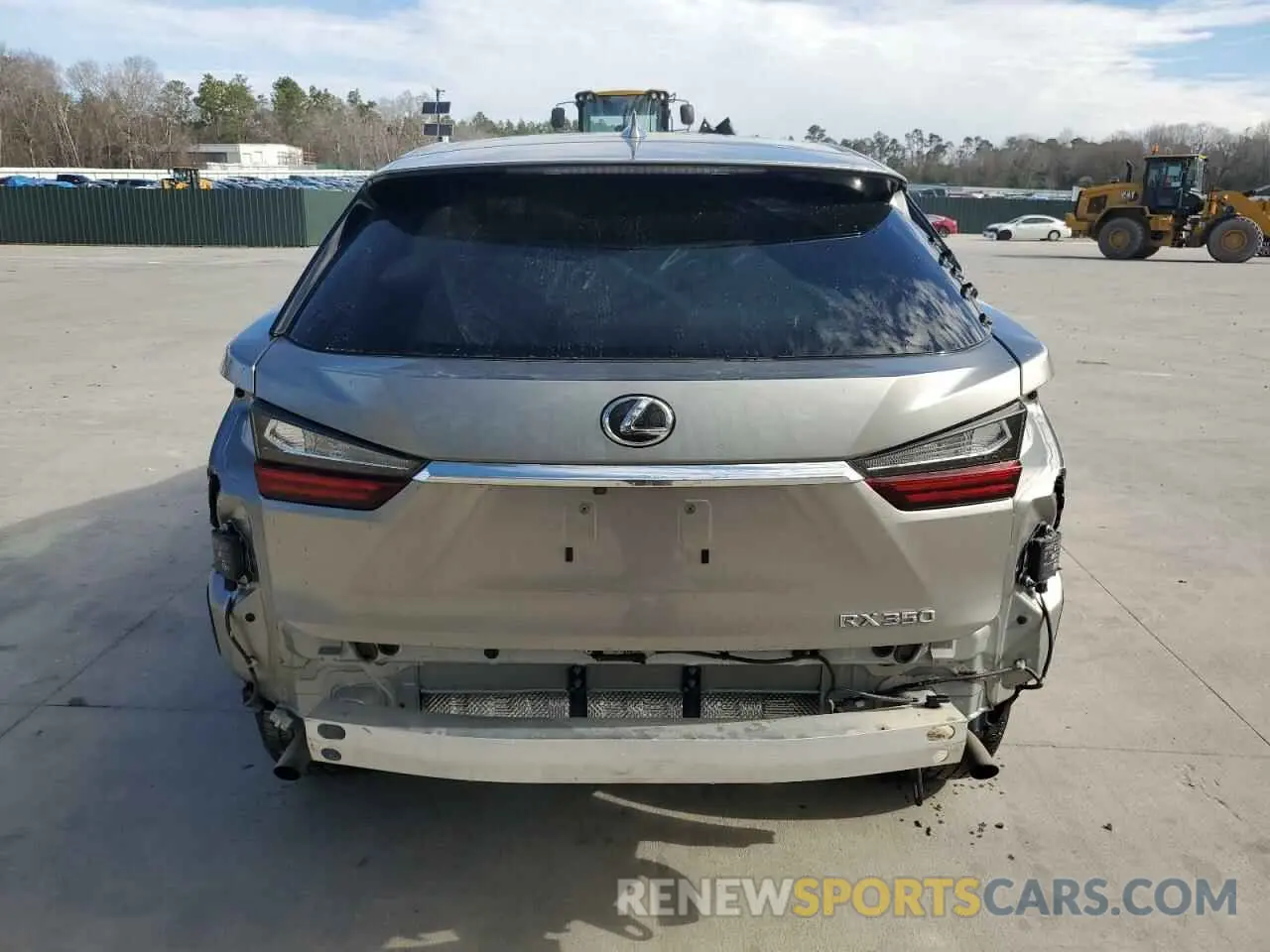 6 Photograph of a damaged car 2T2ZZMCA4KC135124 LEXUS RX350 2019