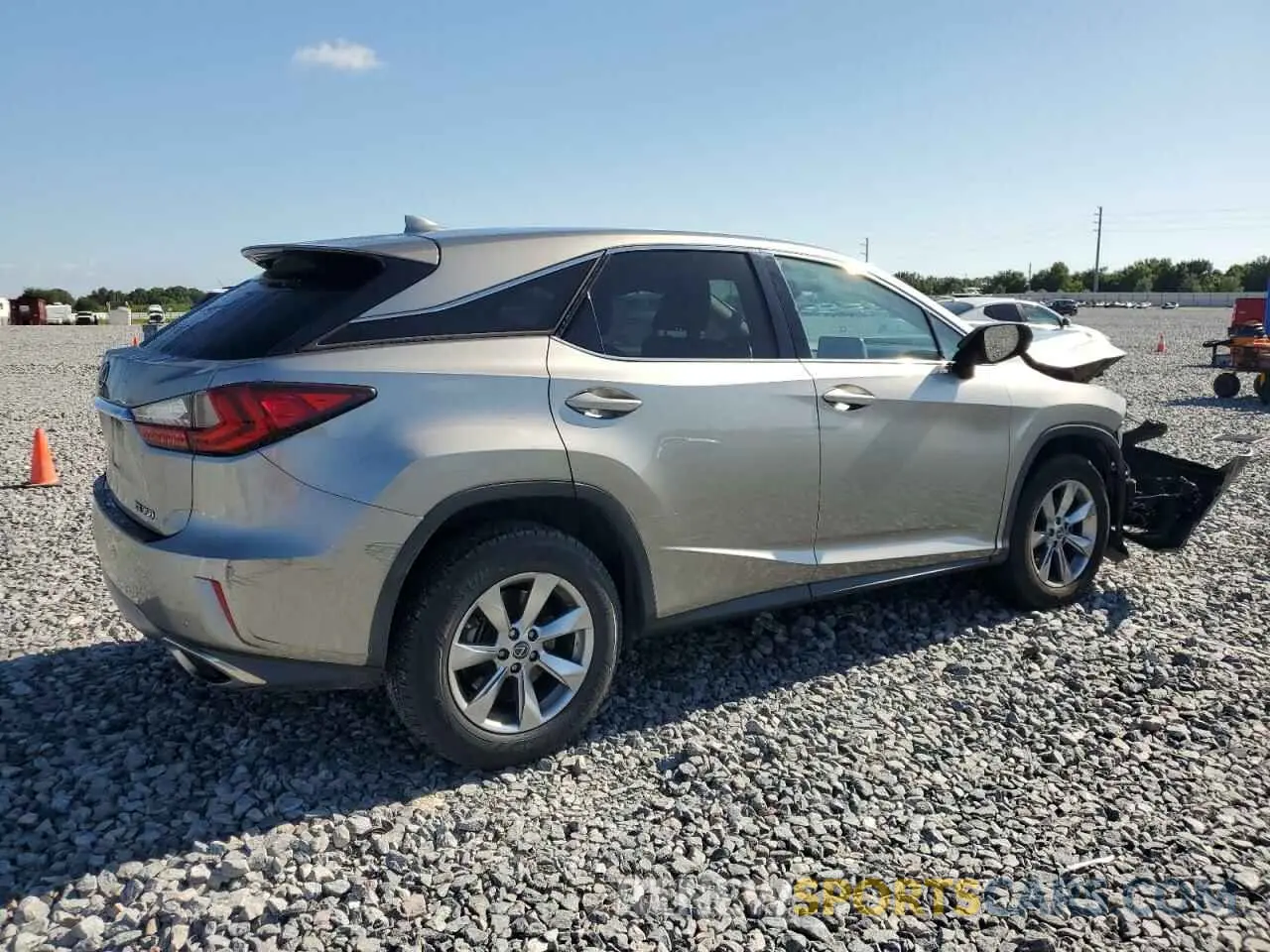 3 Photograph of a damaged car 2T2ZZMCA4KC144342 LEXUS RX350 2019