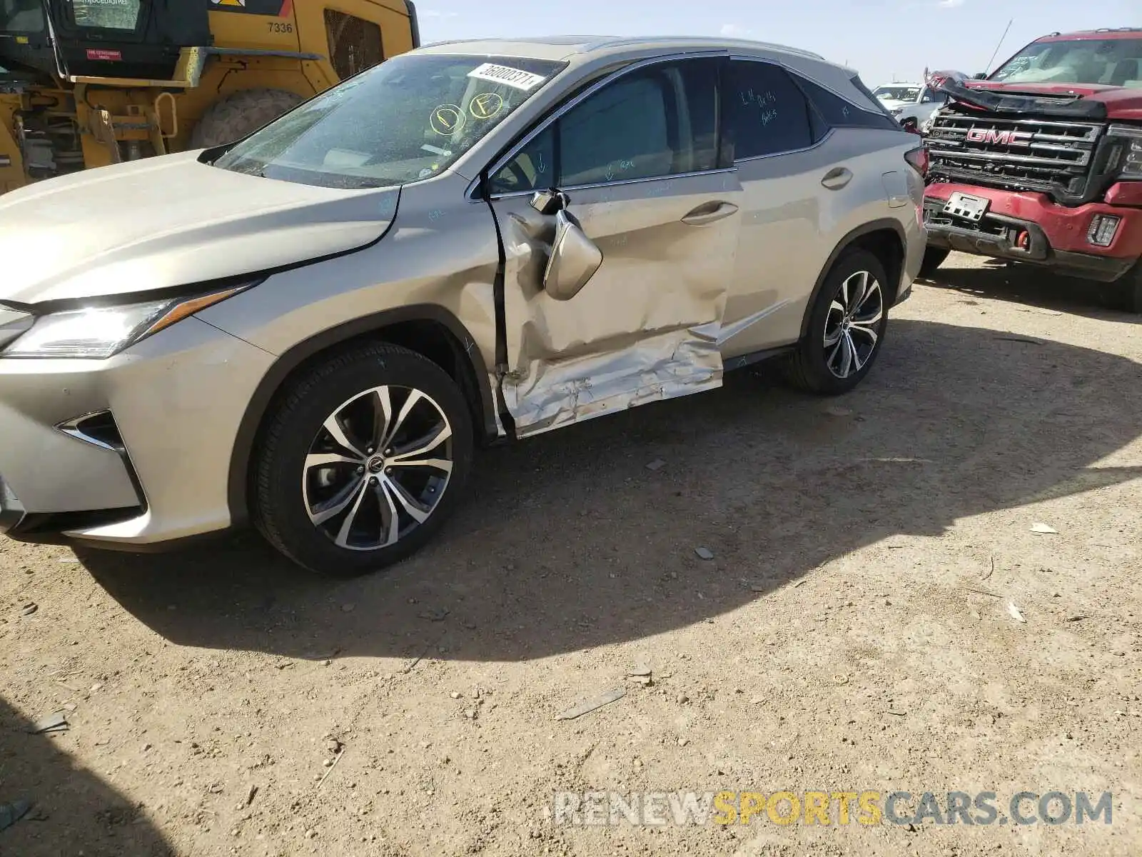 9 Photograph of a damaged car 2T2ZZMCA4KC147029 LEXUS RX350 2019