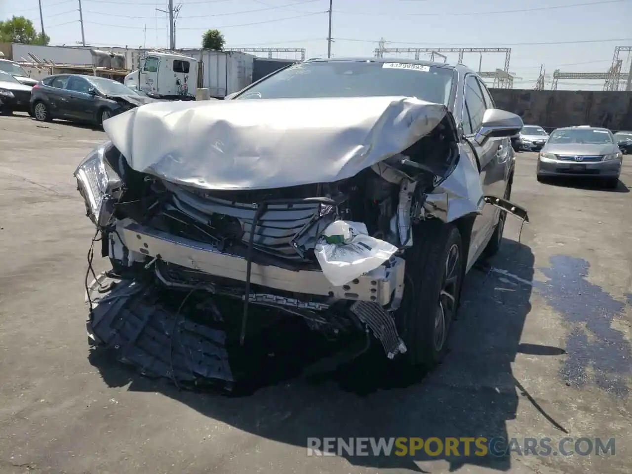 9 Photograph of a damaged car 2T2ZZMCA4KC148097 LEXUS RX350 2019