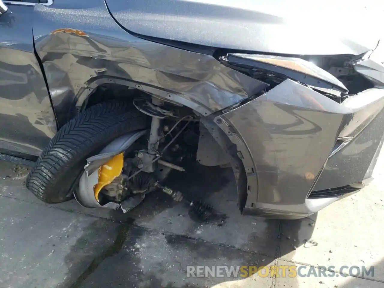 9 Photograph of a damaged car 2T2ZZMCA5KC121054 LEXUS RX350 2019