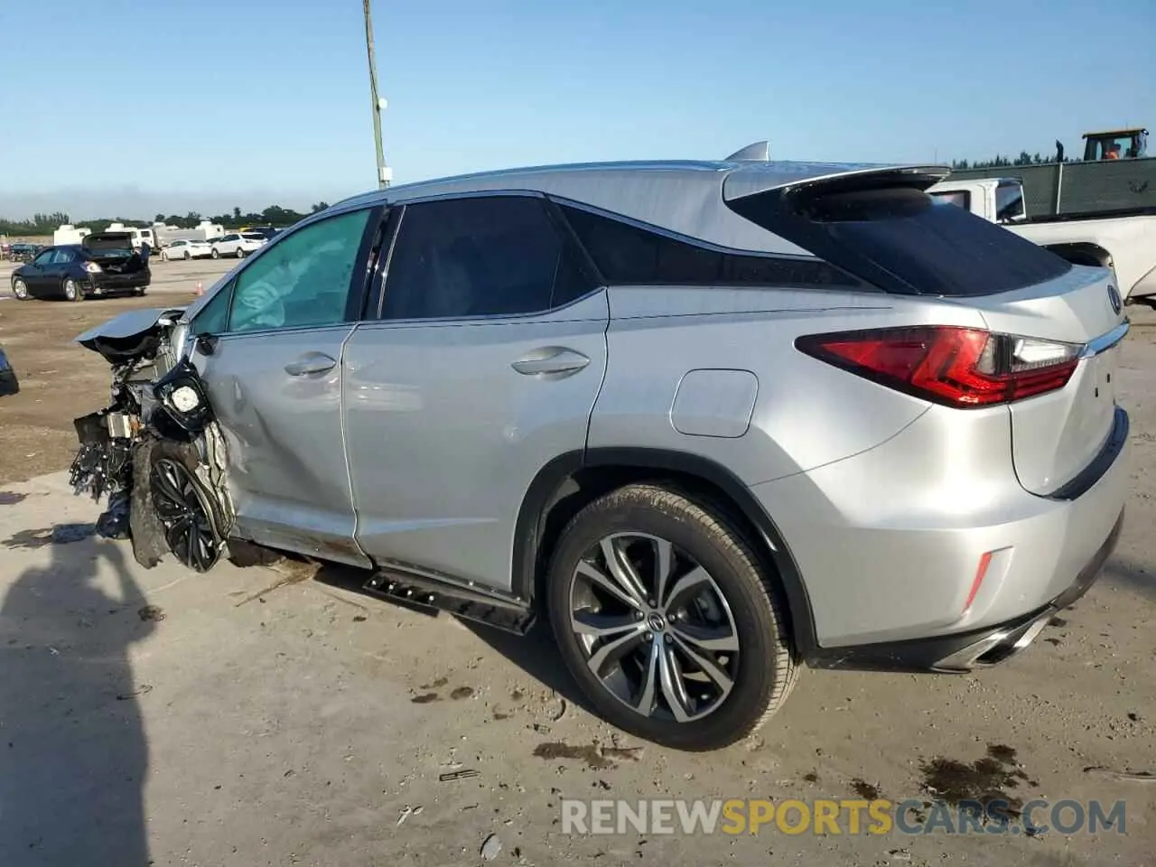 2 Photograph of a damaged car 2T2ZZMCA5KC122480 LEXUS RX350 2019