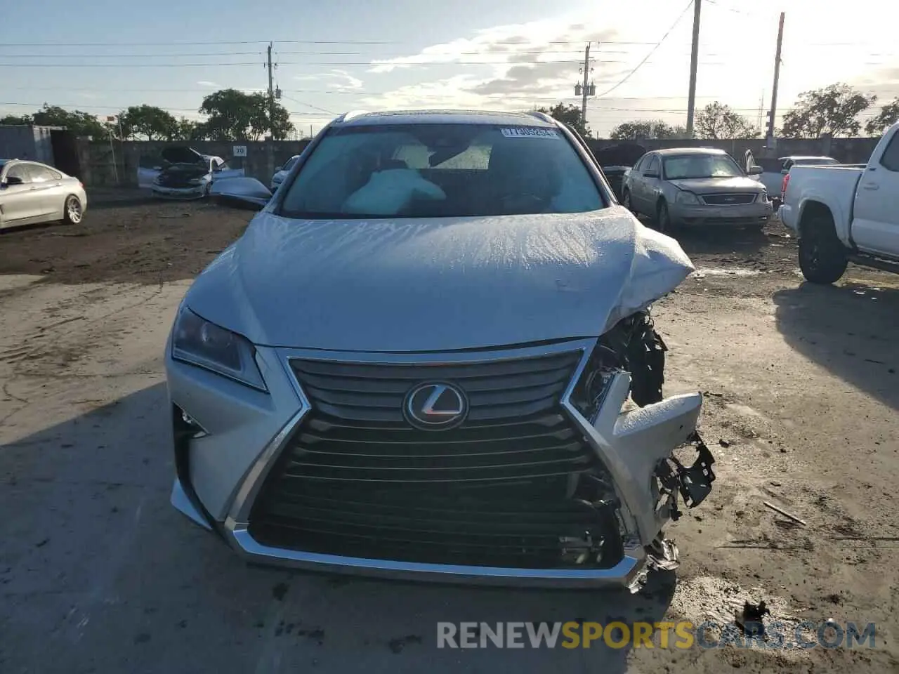 5 Photograph of a damaged car 2T2ZZMCA5KC122480 LEXUS RX350 2019