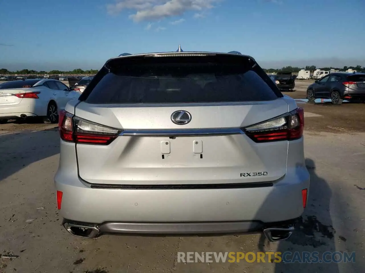6 Photograph of a damaged car 2T2ZZMCA5KC122480 LEXUS RX350 2019