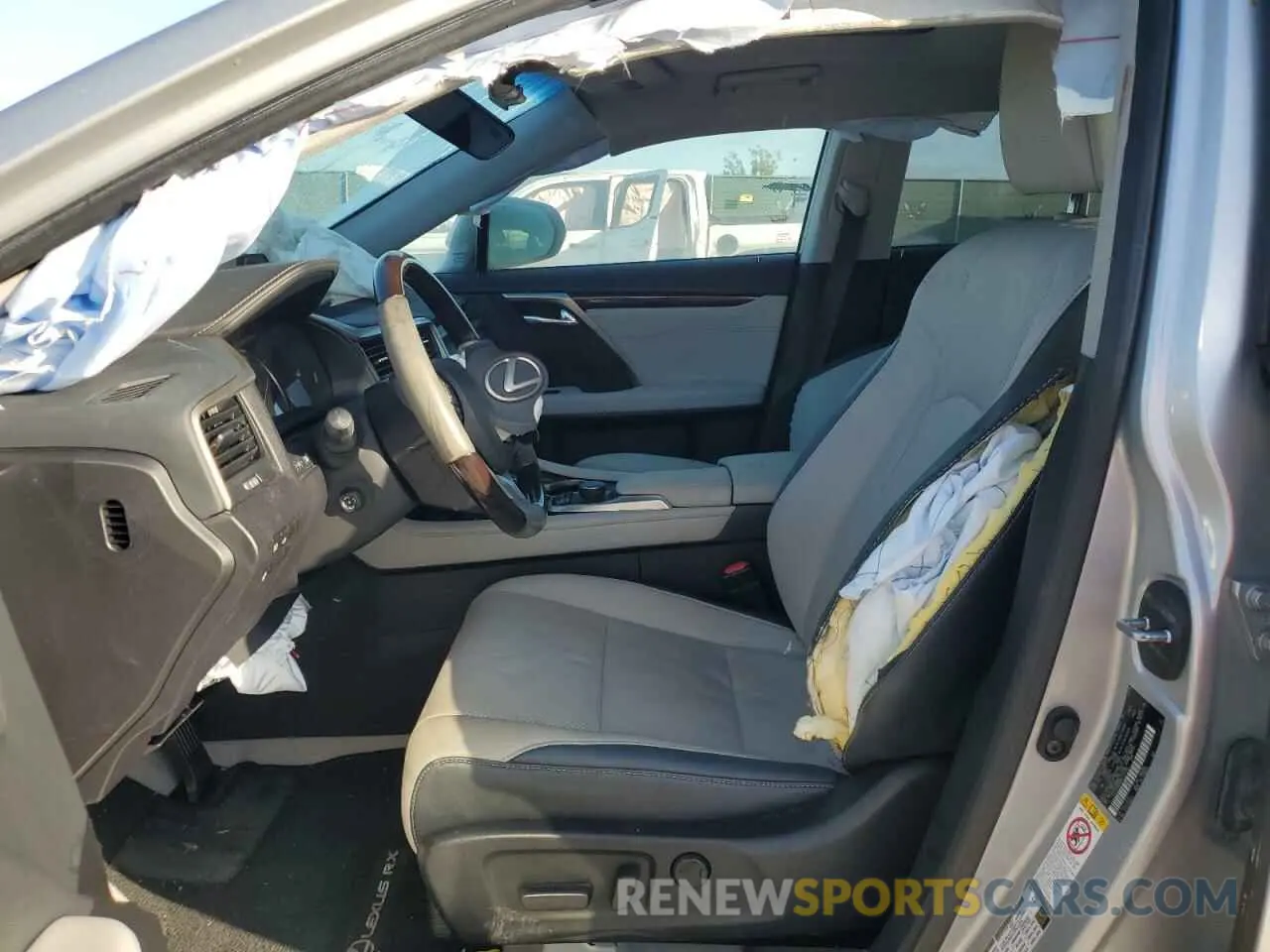 7 Photograph of a damaged car 2T2ZZMCA5KC122480 LEXUS RX350 2019