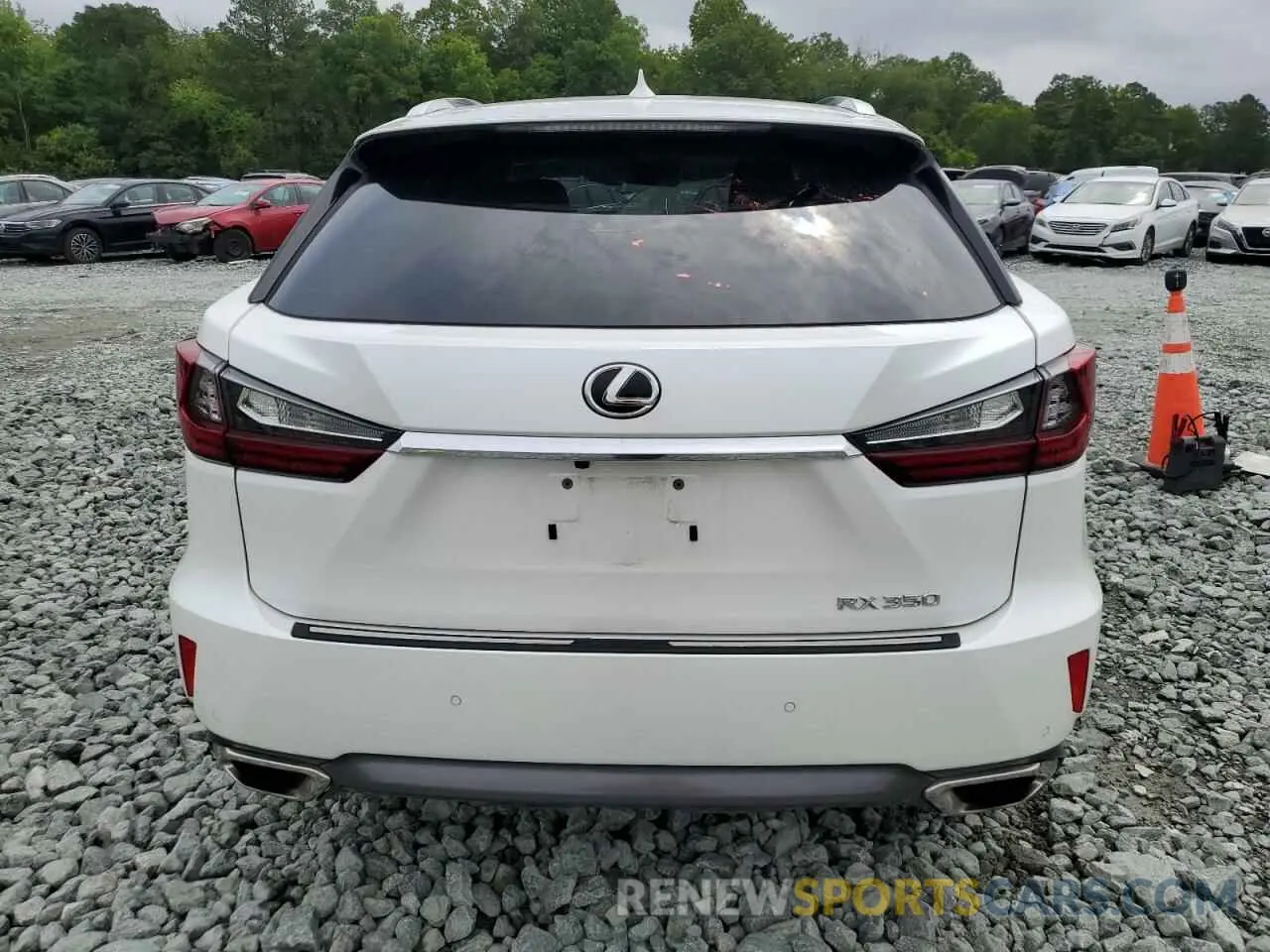 6 Photograph of a damaged car 2T2ZZMCA5KC126223 LEXUS RX350 2019
