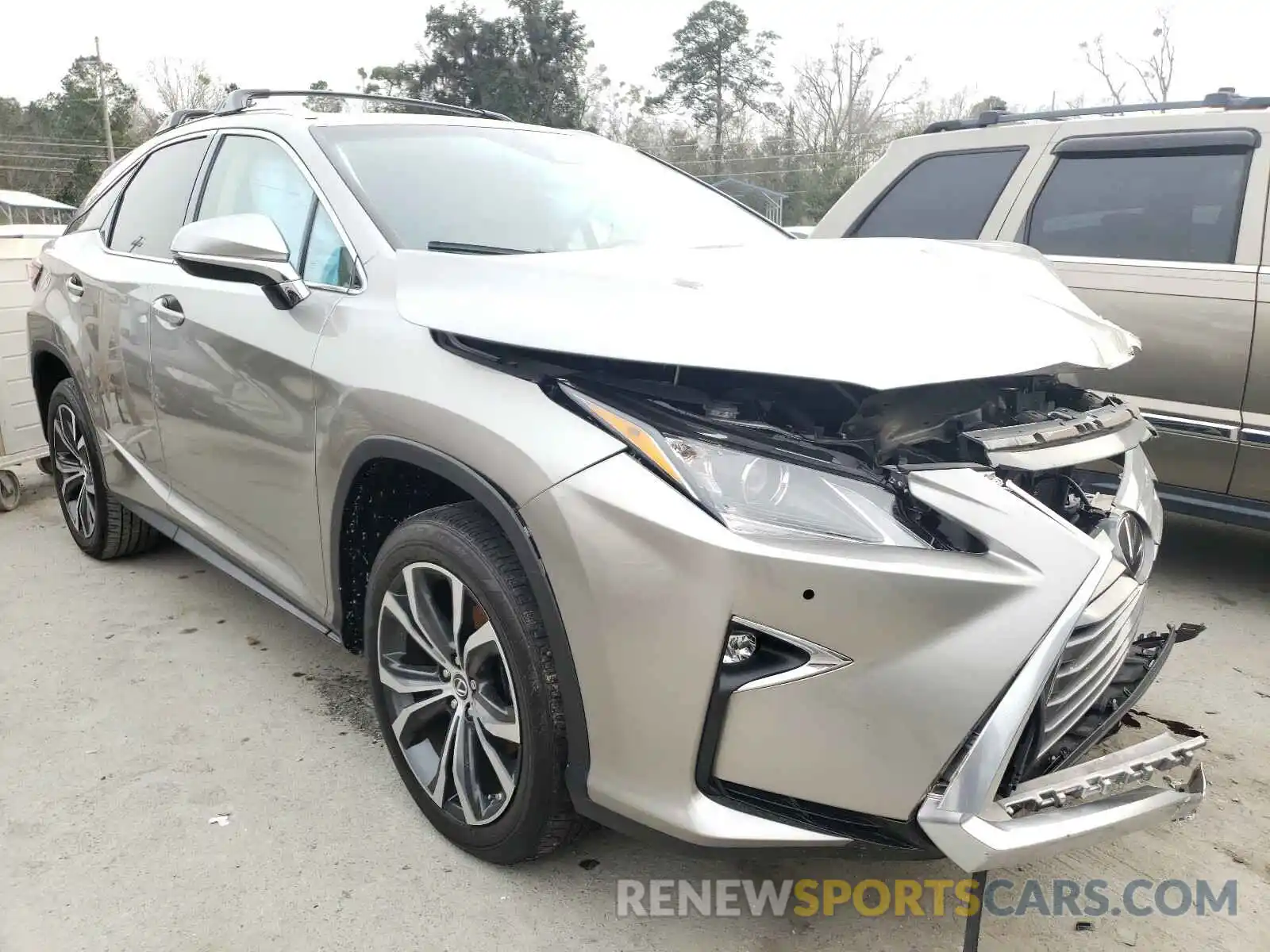 1 Photograph of a damaged car 2T2ZZMCA5KC135973 LEXUS RX350 2019