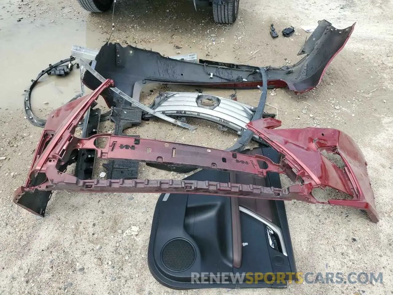 13 Photograph of a damaged car 2T2ZZMCA5KC136234 LEXUS RX350 2019