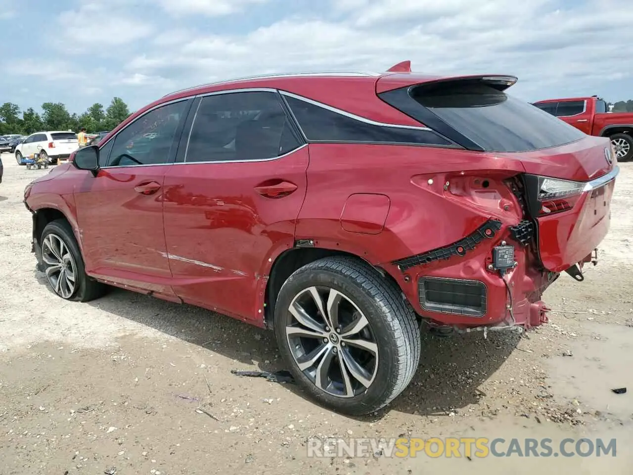 2 Photograph of a damaged car 2T2ZZMCA5KC136234 LEXUS RX350 2019